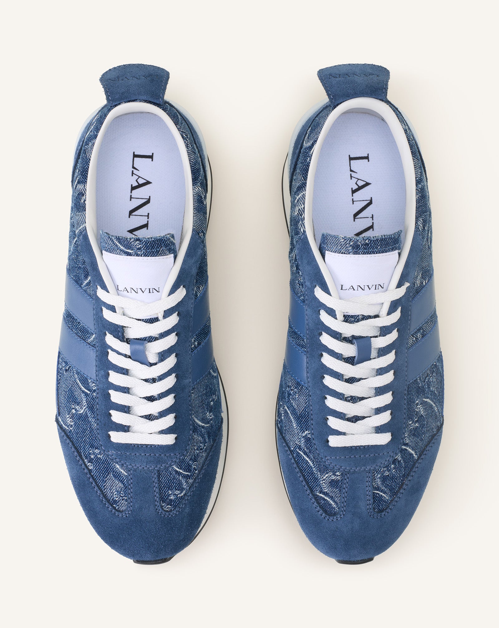 LUNAR YEAR BUMPR SNEAKERS IN DENIM