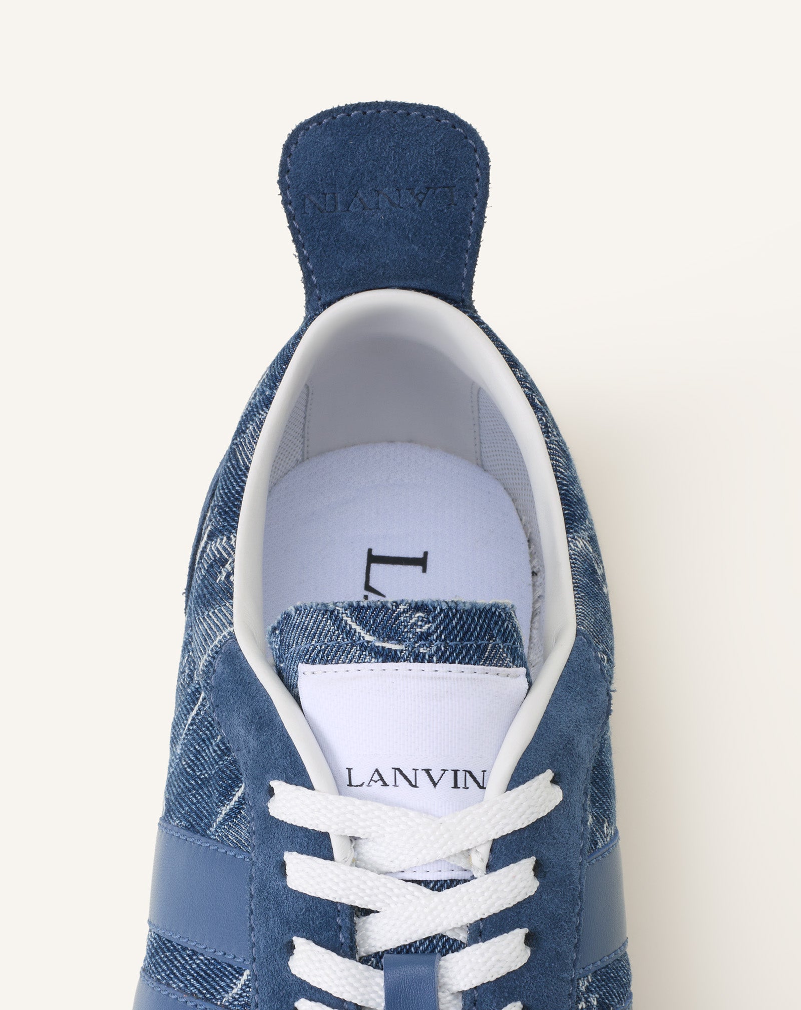 BLUE LUNAR YEAR BUMPR SNEAKERS IN DENIM