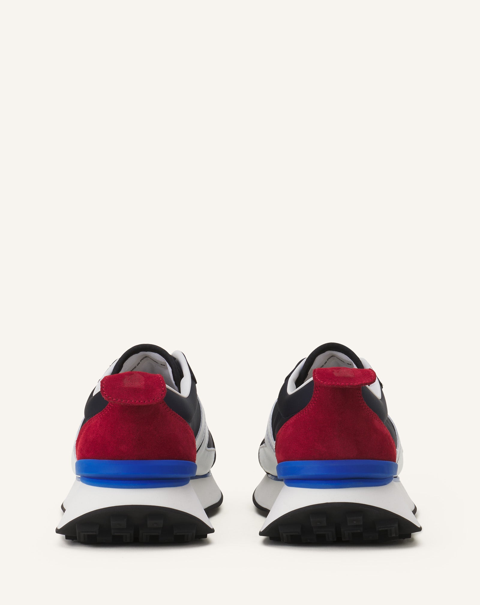 WHITE BUMPR SNEAKERS IN NYLON