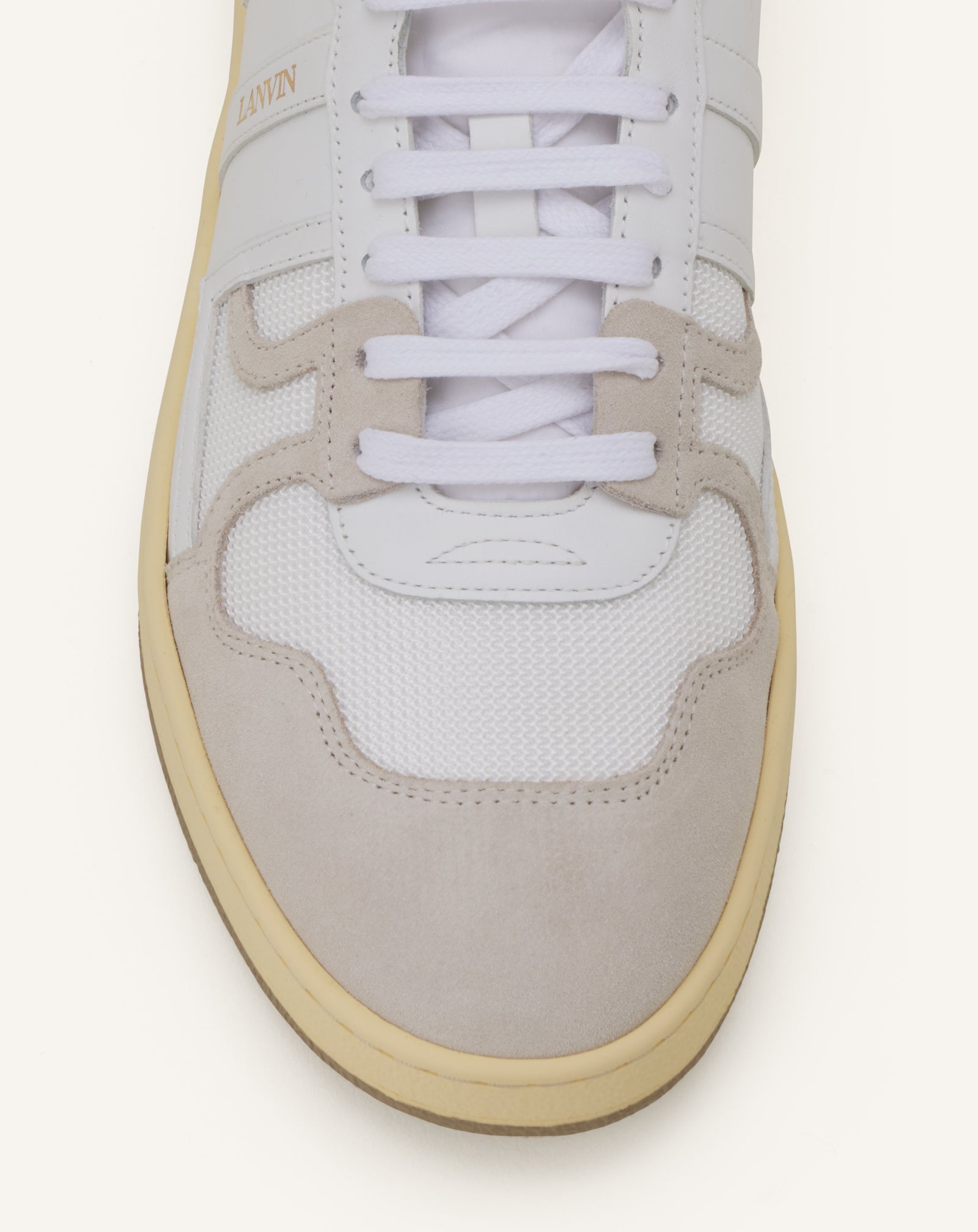 SNEAKERS CLAY EN MESH BLANC