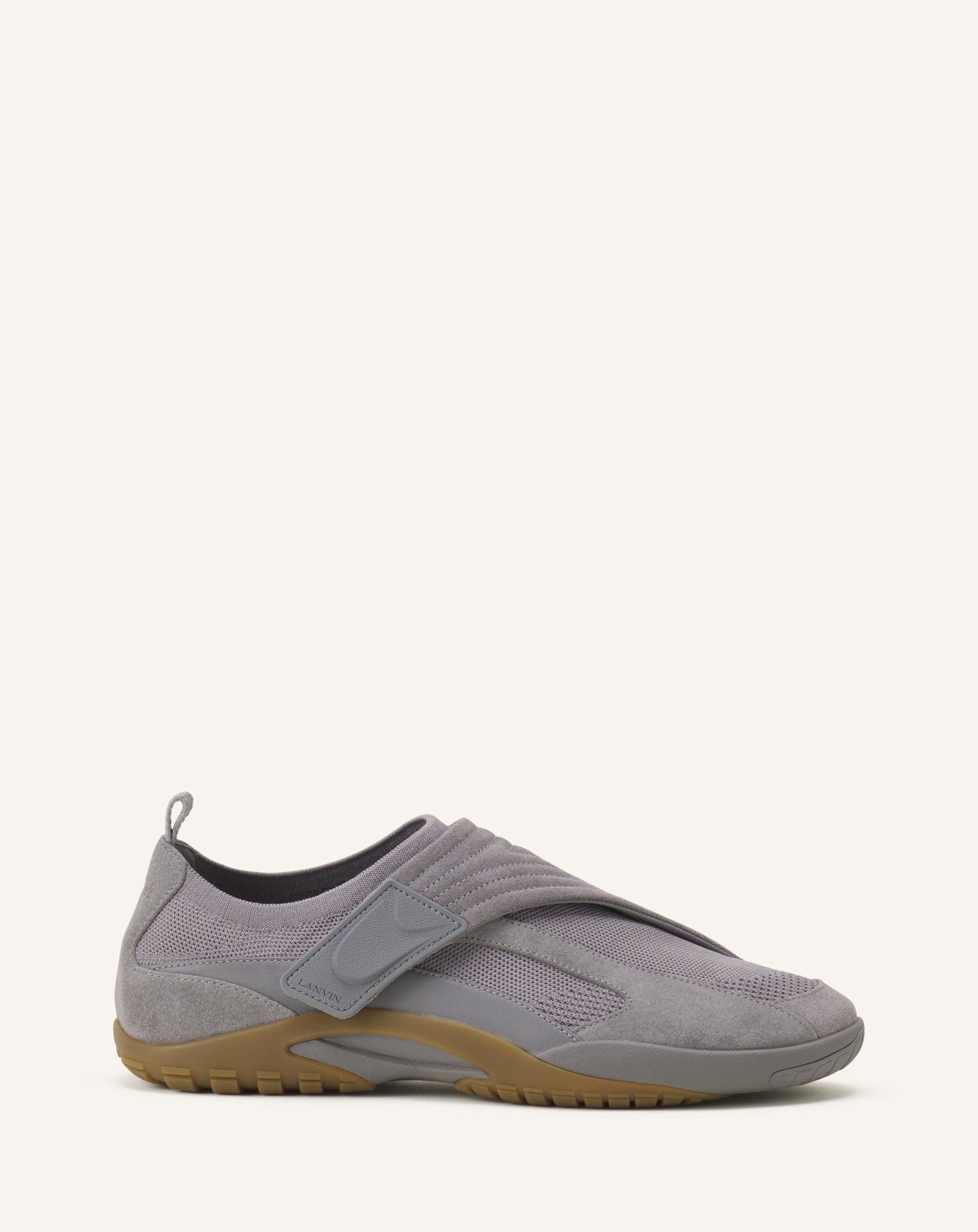 LNV1 KNIT AND SUEDE SNEAKERS
