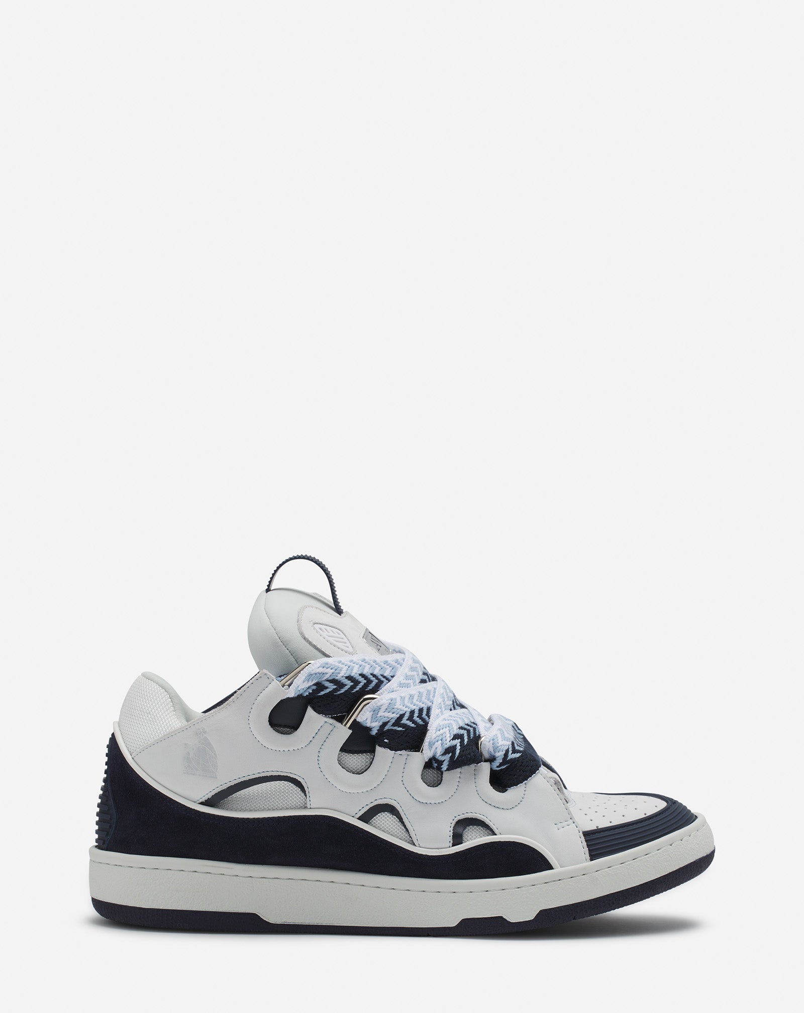 CURB LEATHER SNEAKERS