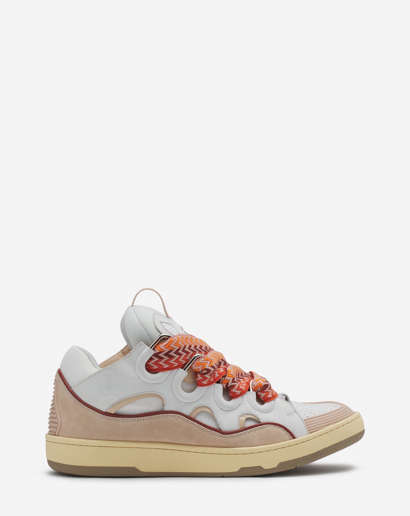 CURB LEATHER SNEAKERS