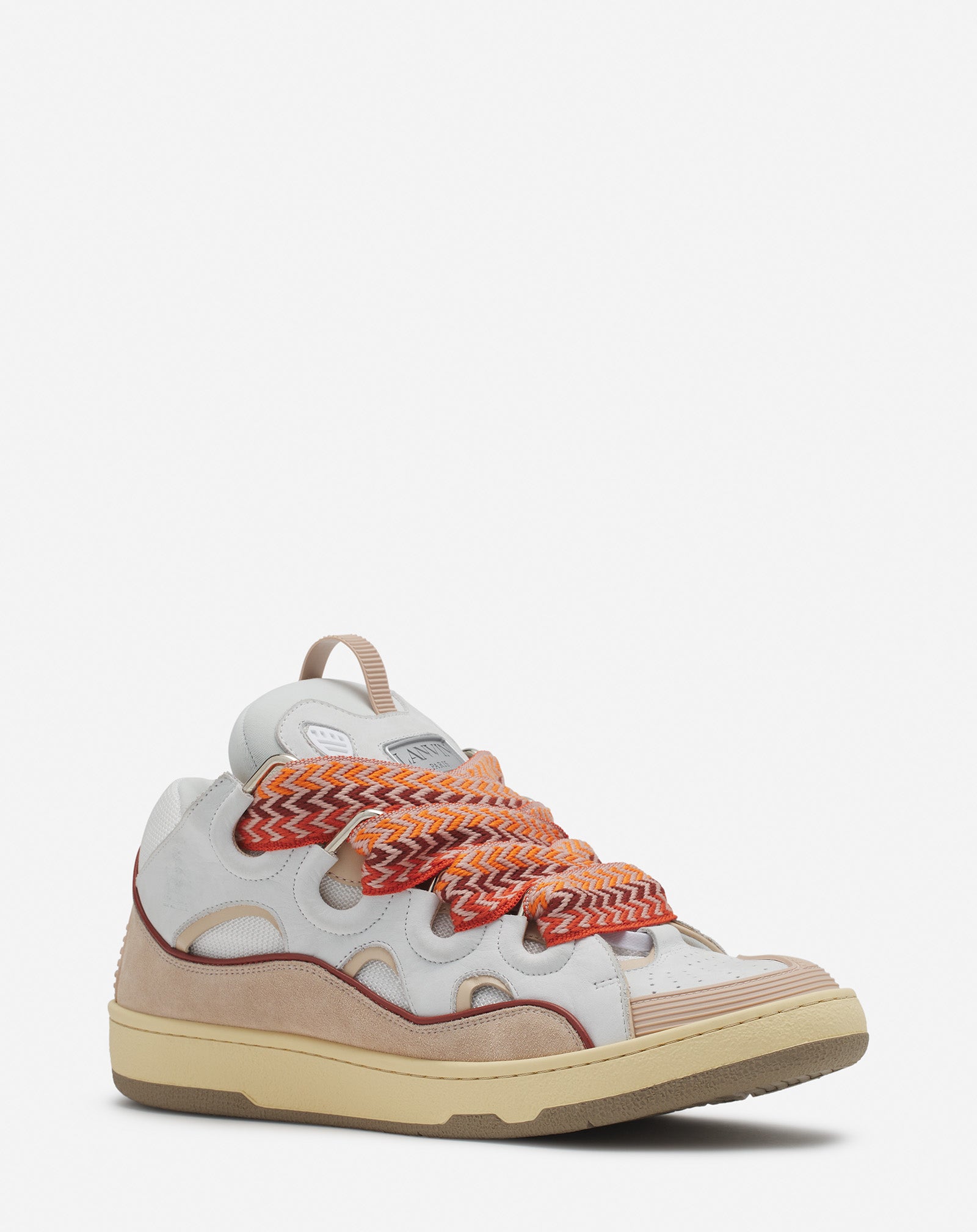 CURB LEATHER SNEAKERS