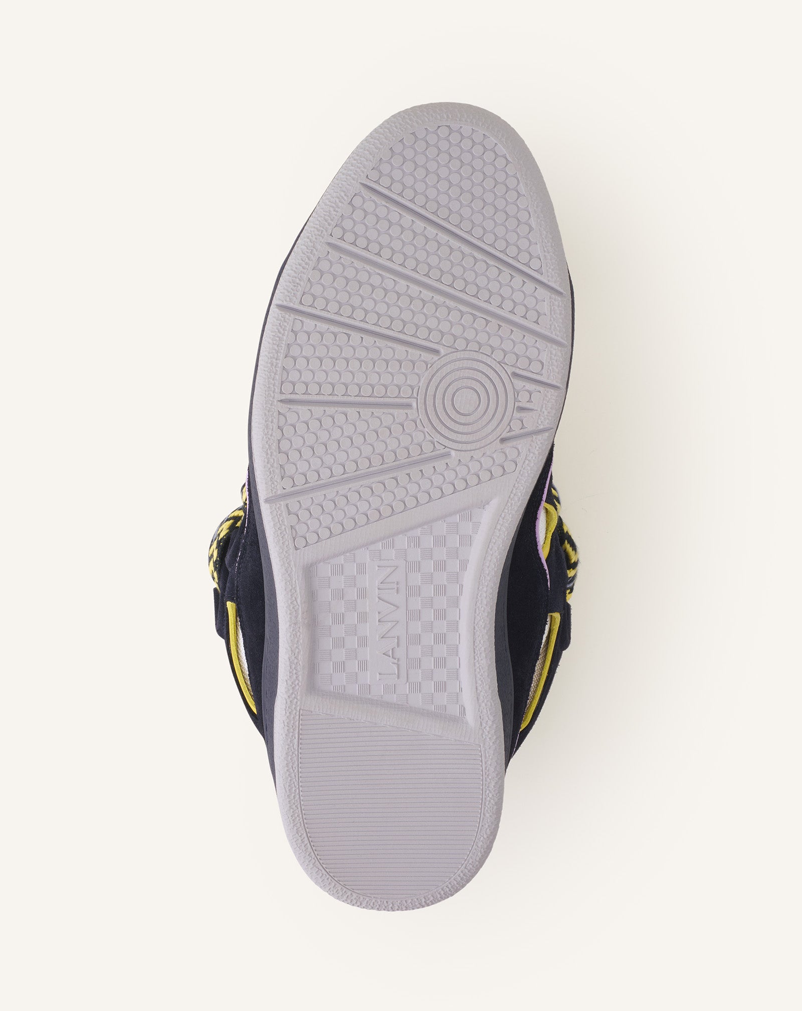 CURB LEATHER SNEAKERS