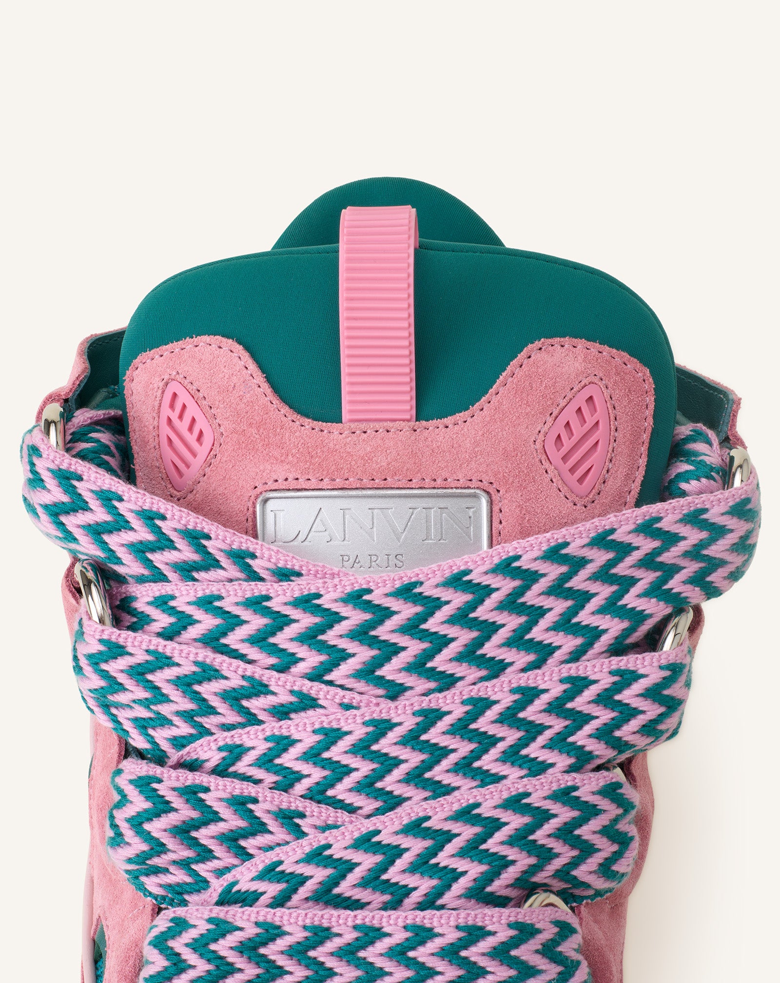 CURB LEATHER SNEAKERS