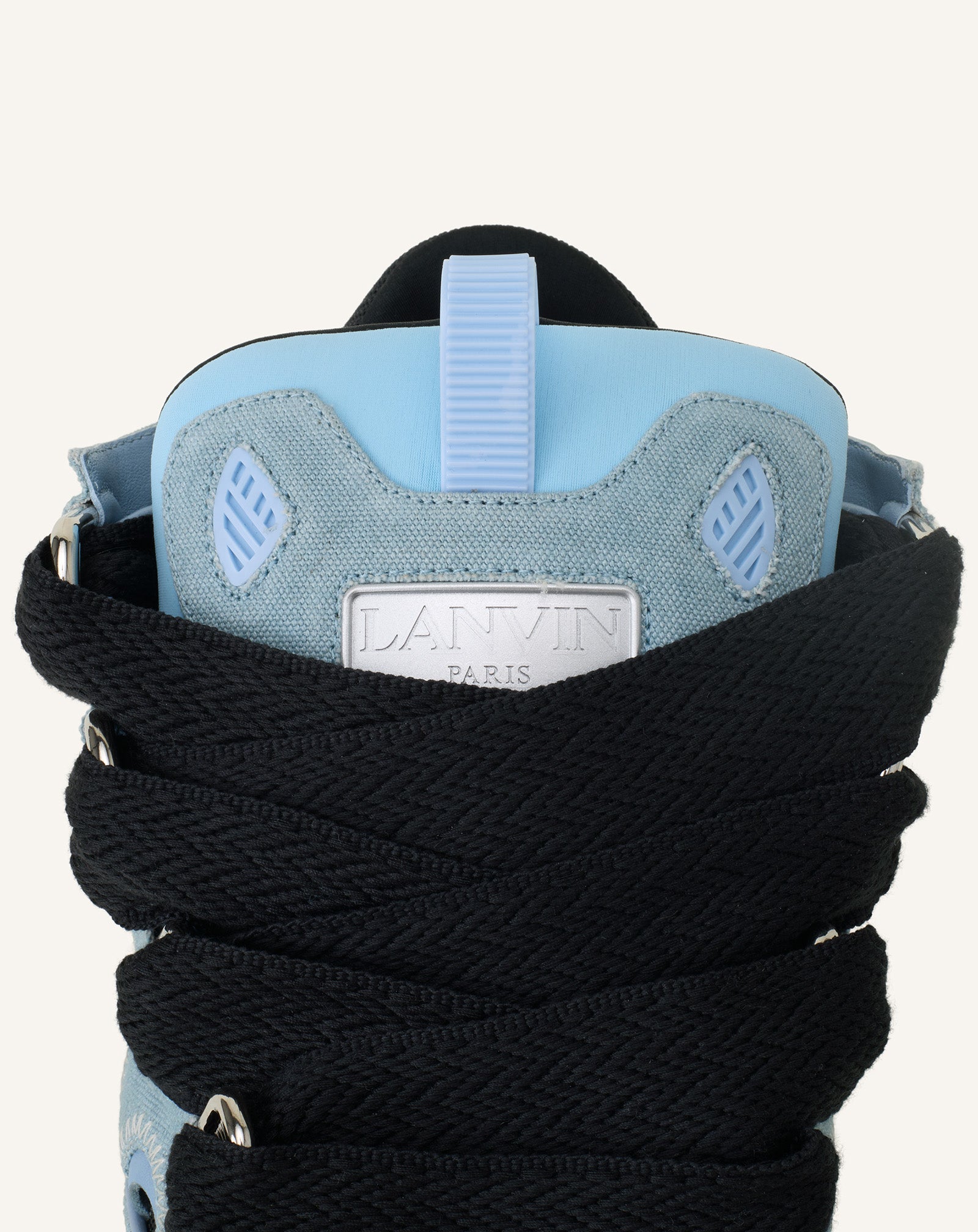 BLUE CURB CANVAS SNEAKERS