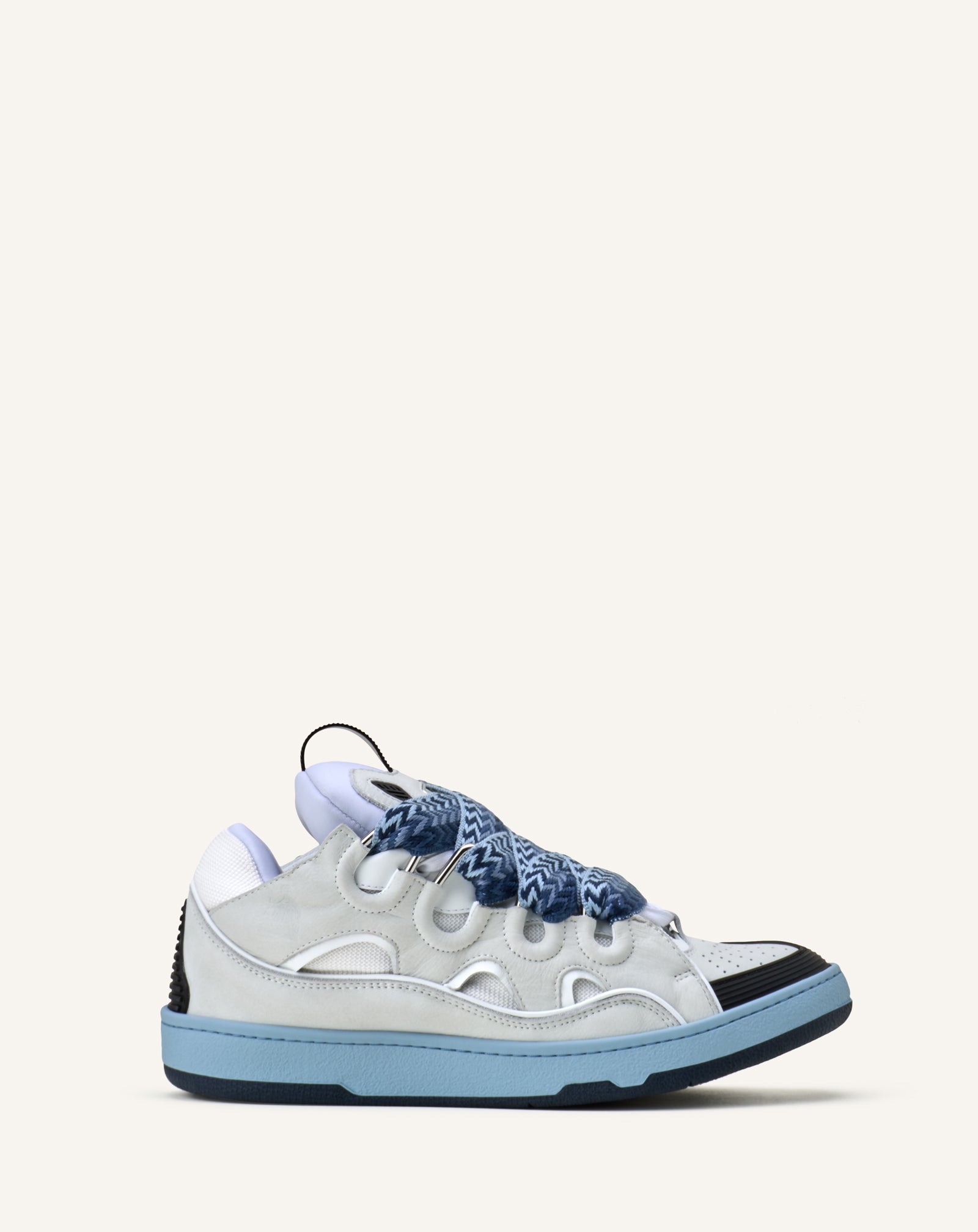 SNEAKERS CURB BICO EN CUIR