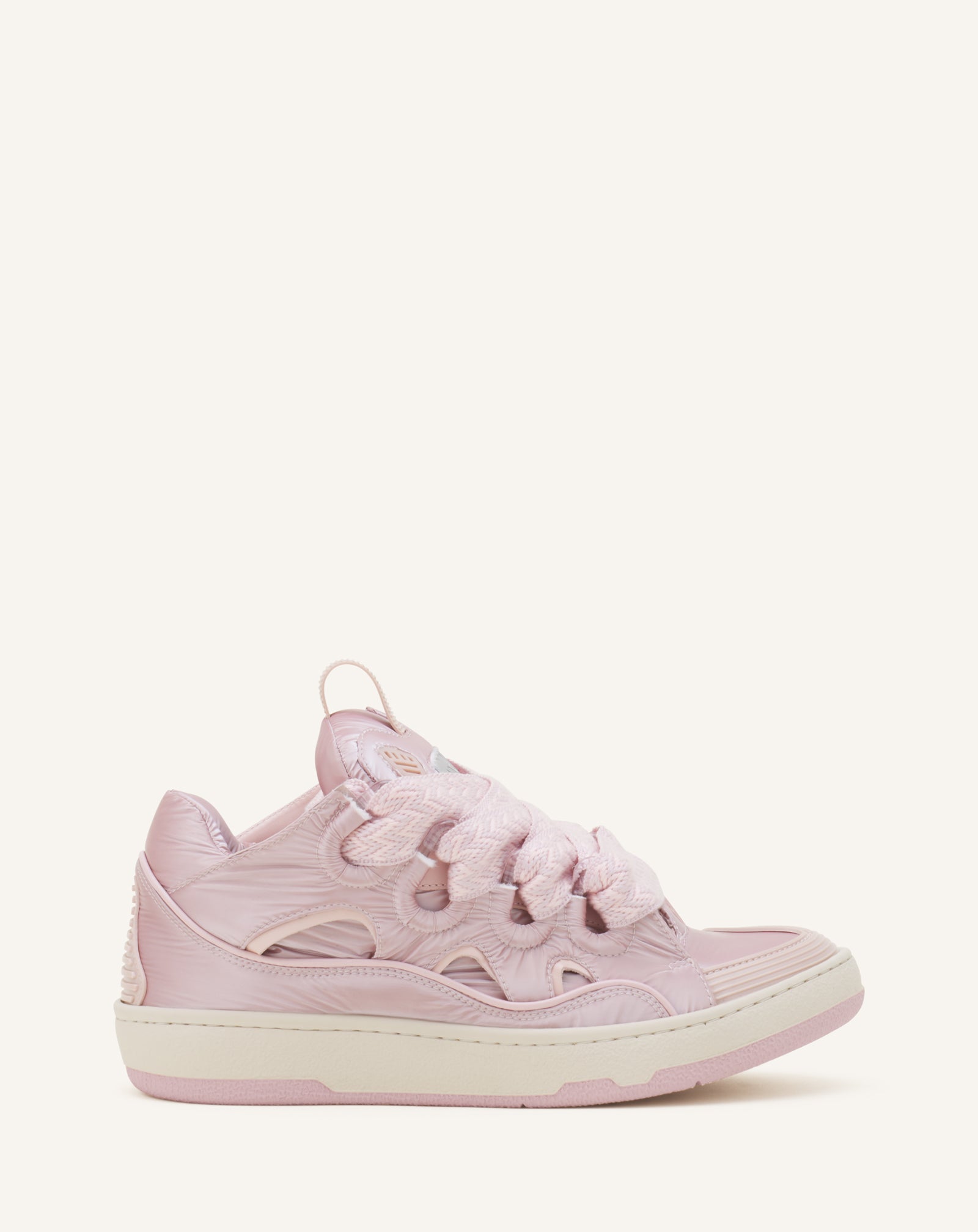 PINK CURB SNEAKERS IN NYLON