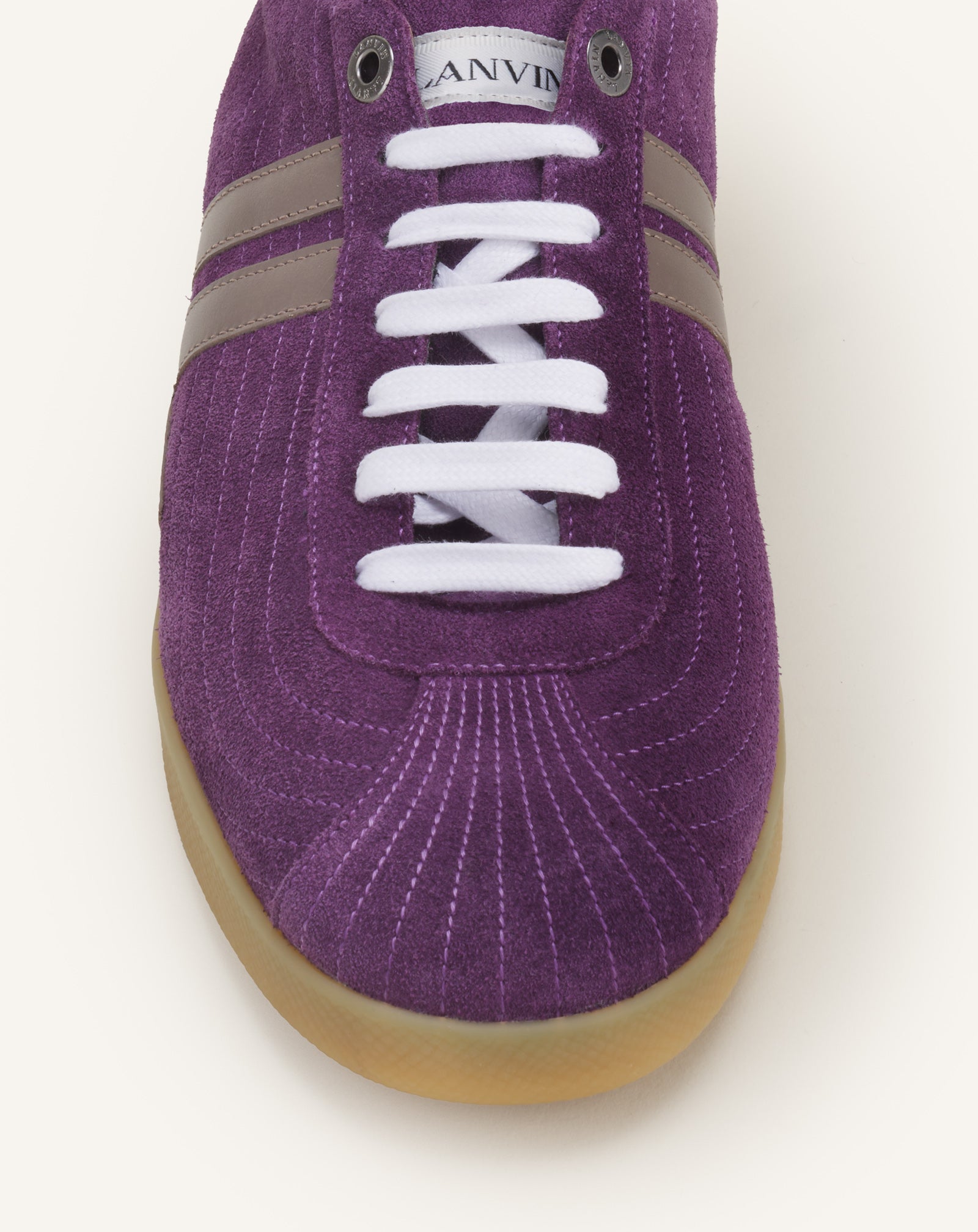 PURPLE SNEAKERS GLEN 2.0 IN LEATHER