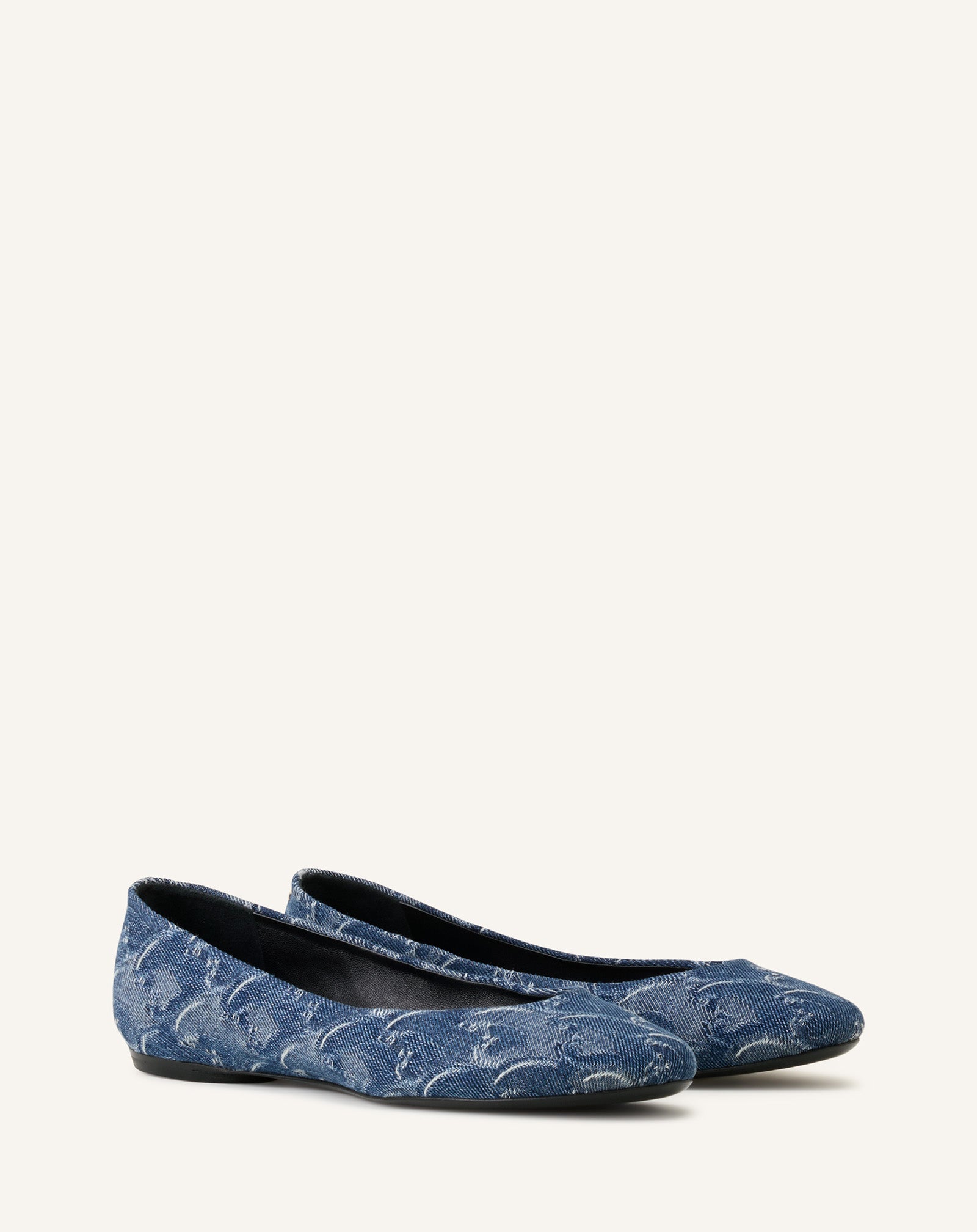 LUNAR YEAR BALLERINA IN DENIM