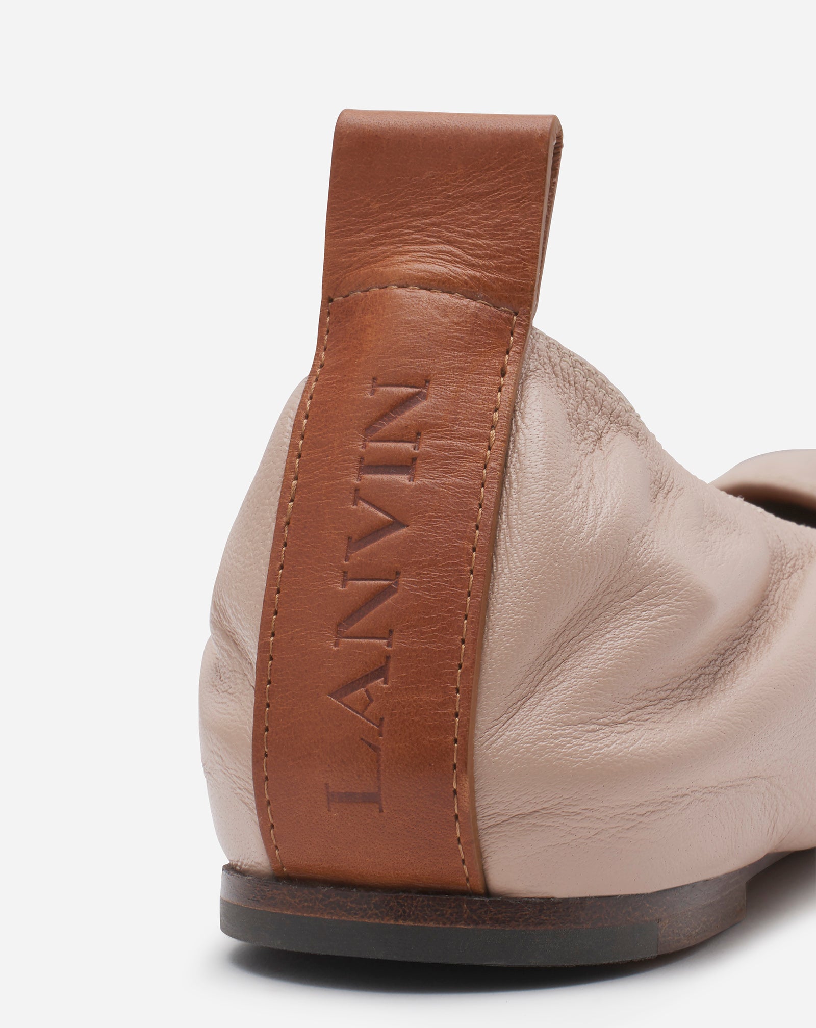 The Leather Ballerina Flat | Lanvin