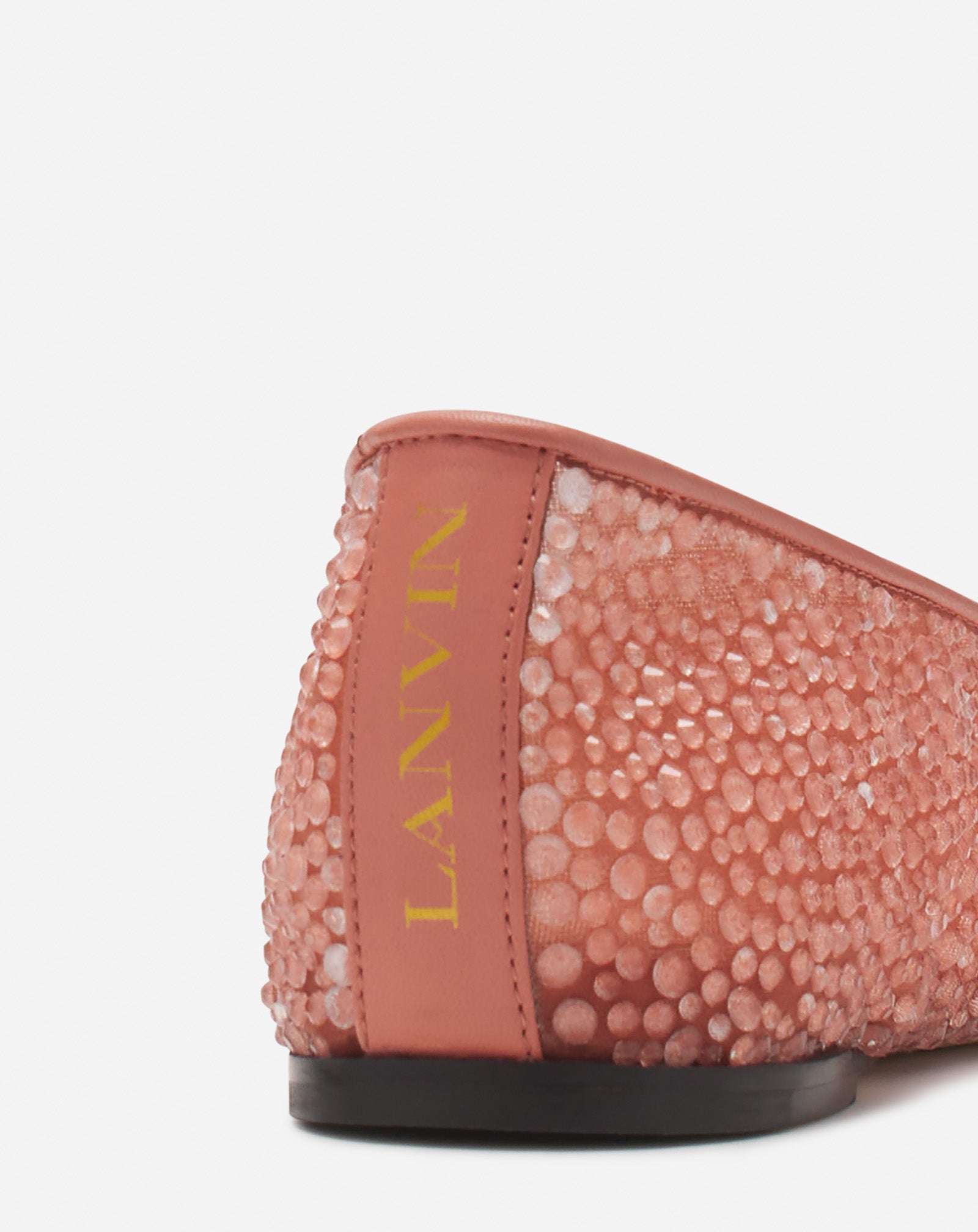 MESH BALLERINA WITH RHINESTONES