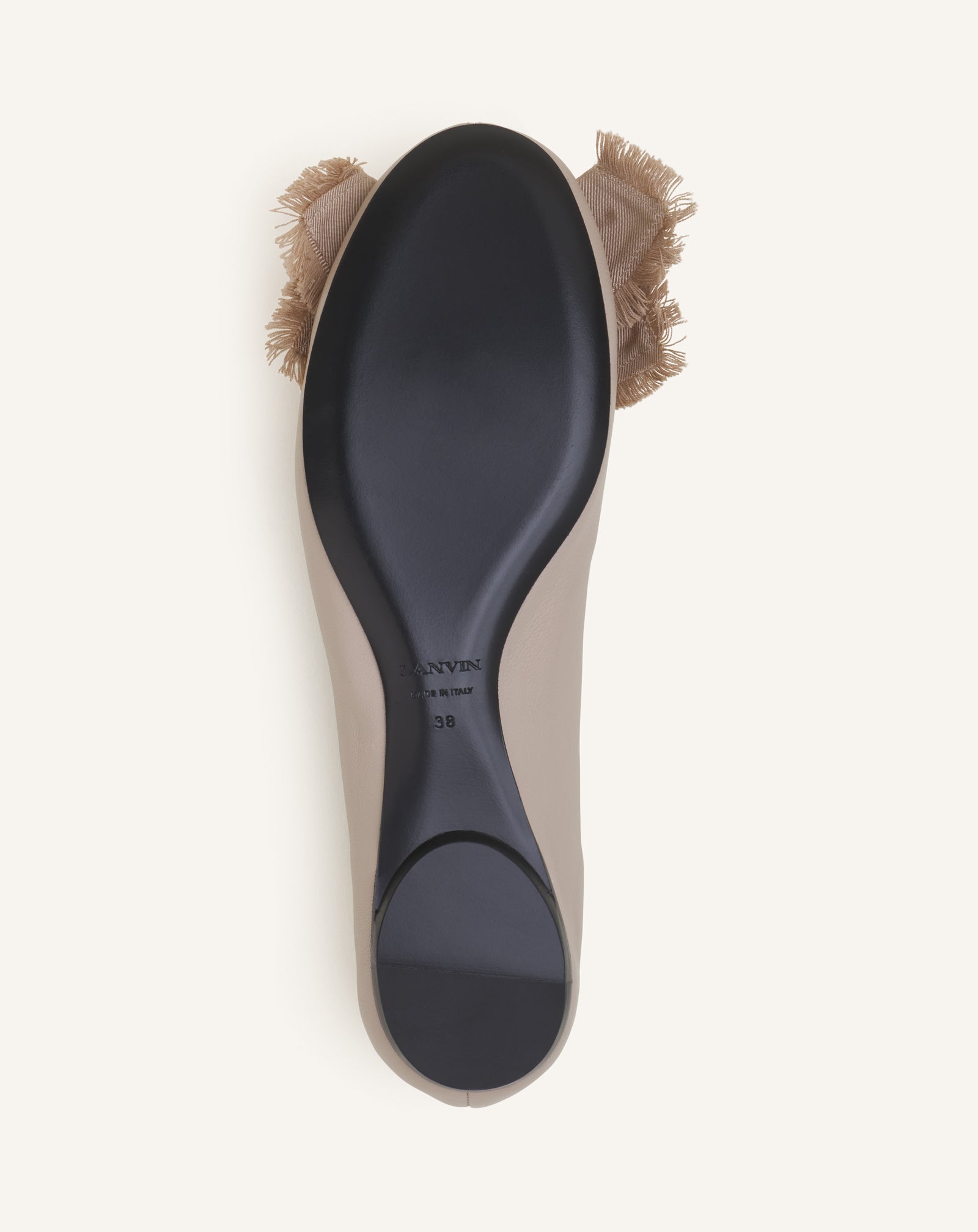 LA BALLERINE NOEUD BEIGE