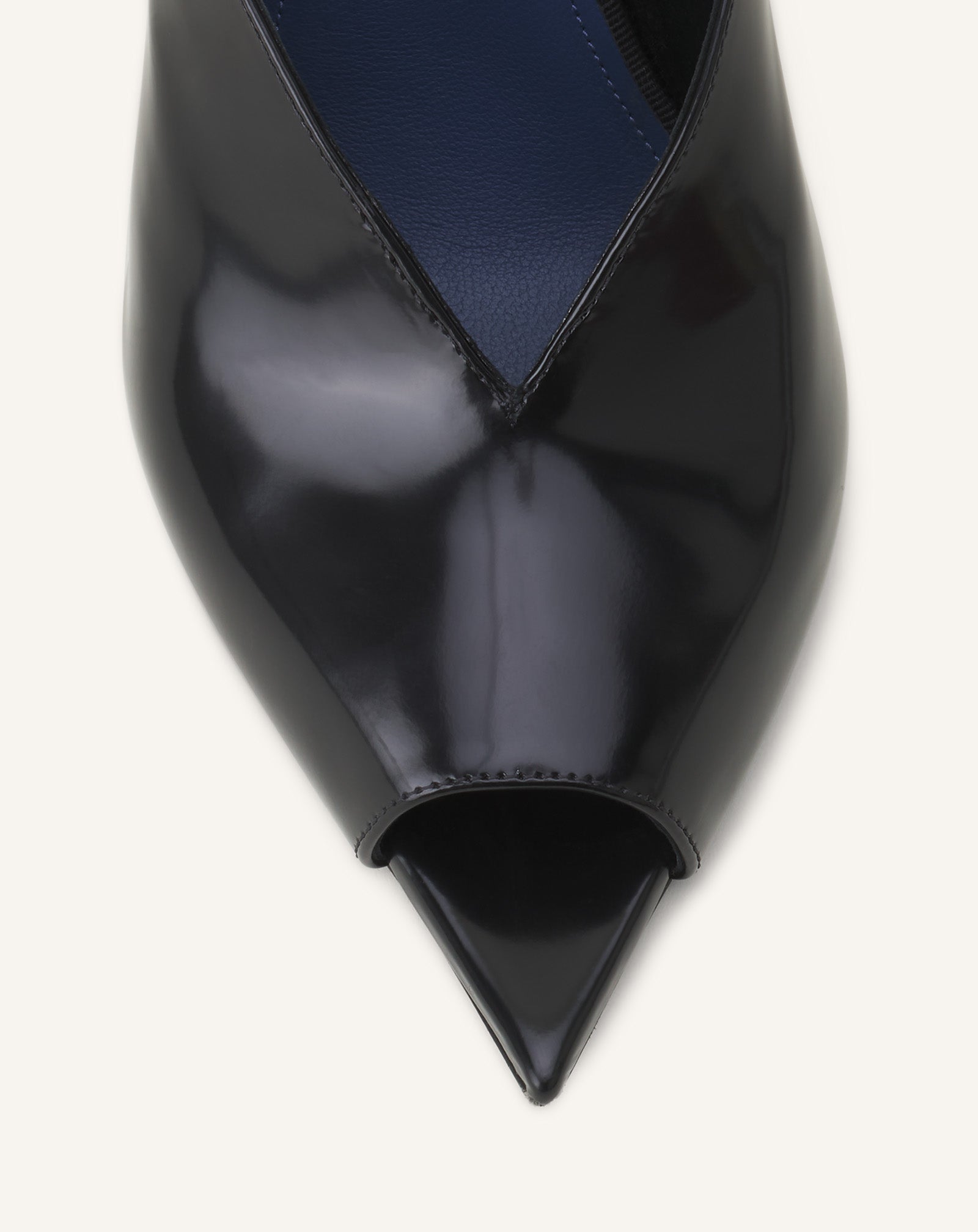 MULE MIDNIGHT STEP IN LEATHER