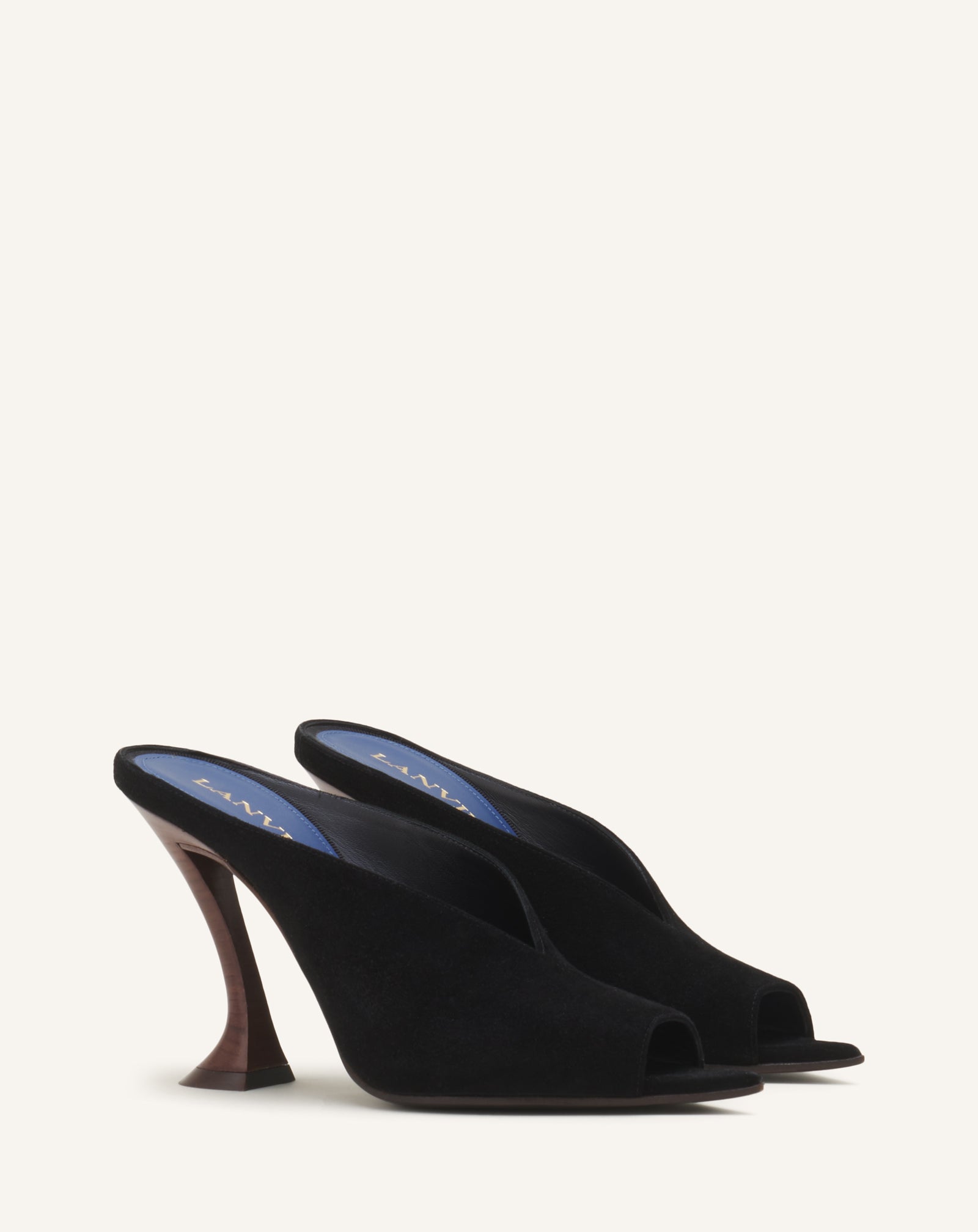MULE MIDNIGHT STEP EN SUEDE
