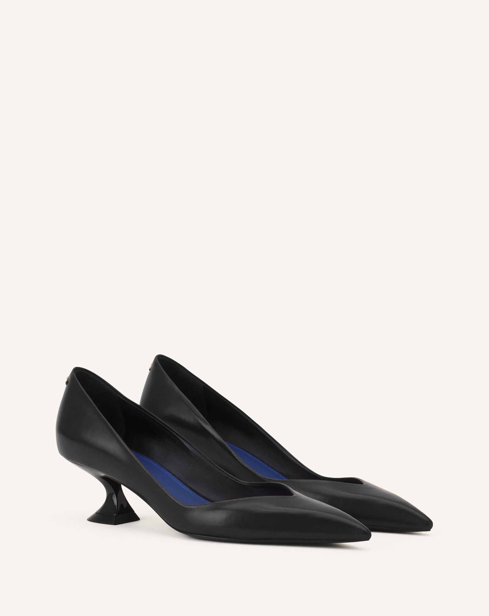 ESCARPIN MIDNIGHT STEP EN CUIR NOIR