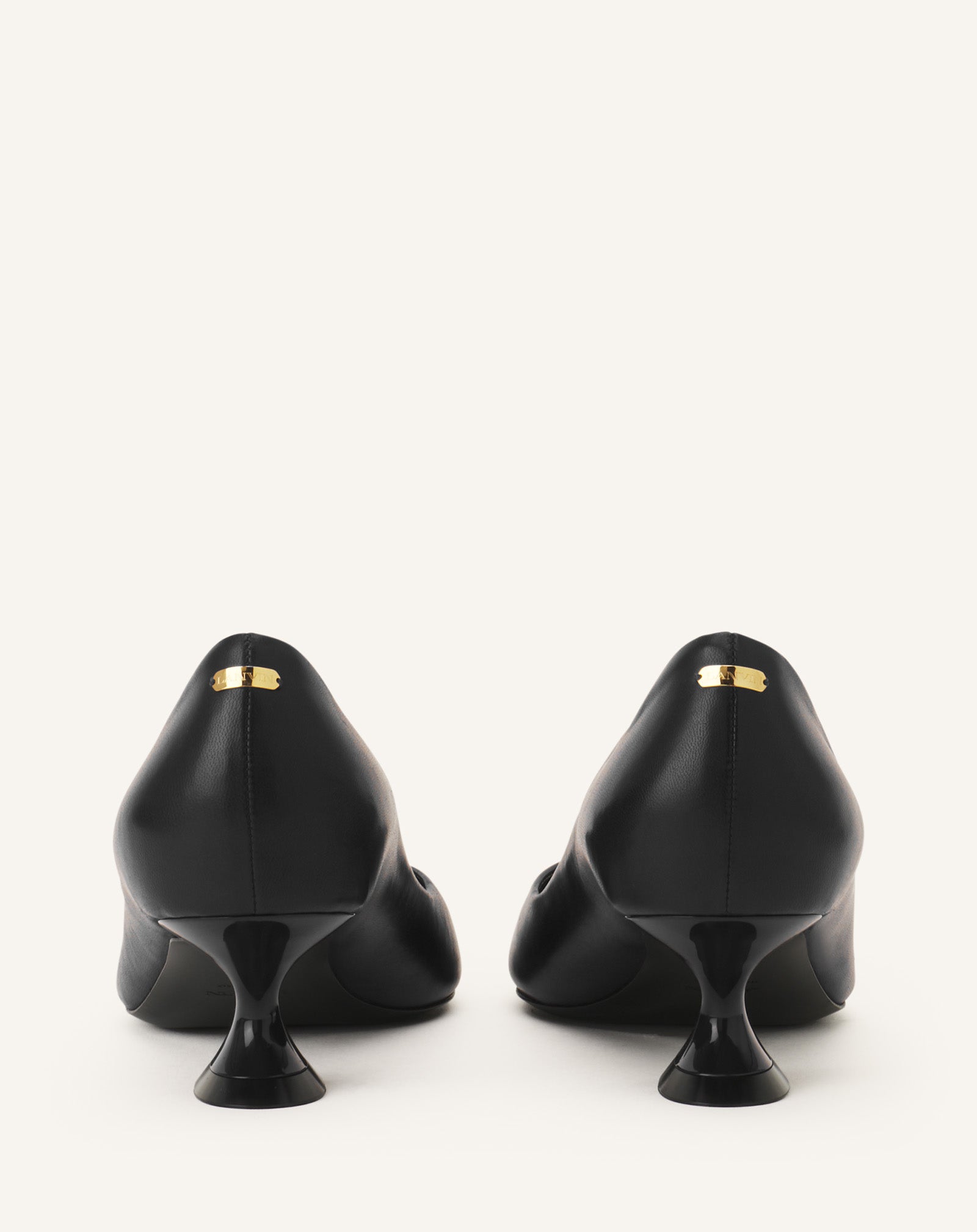 ESCARPIN MIDNIGHT STEP EN CUIR NOIR