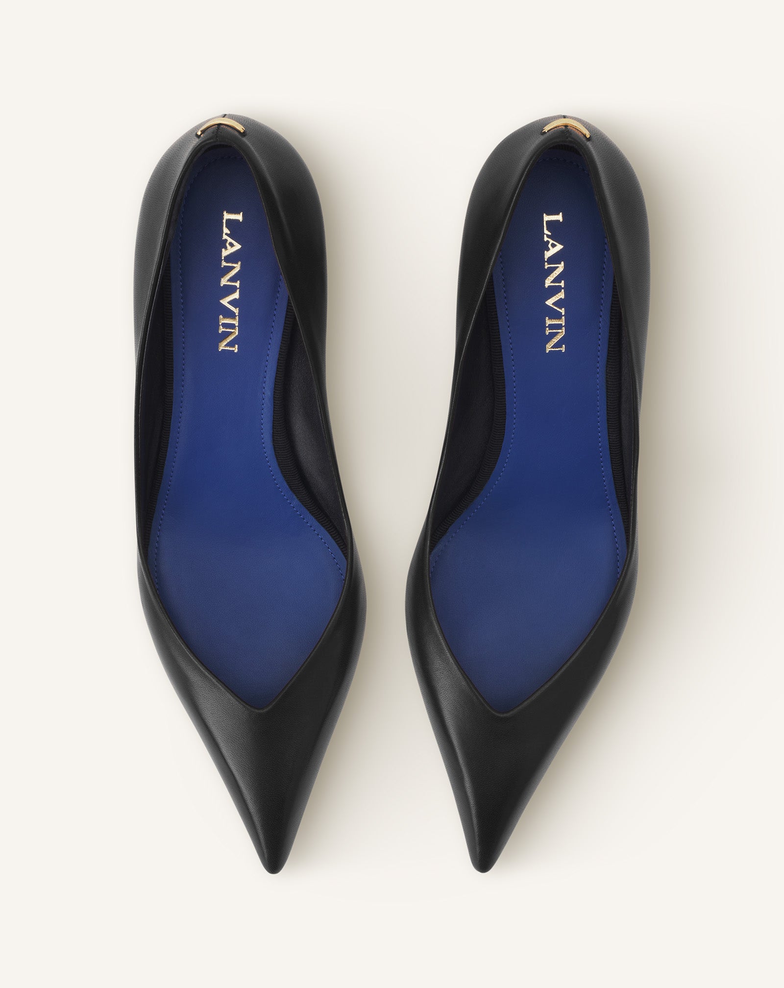 ESCARPIN MIDNIGHT STEP EN CUIR NOIR