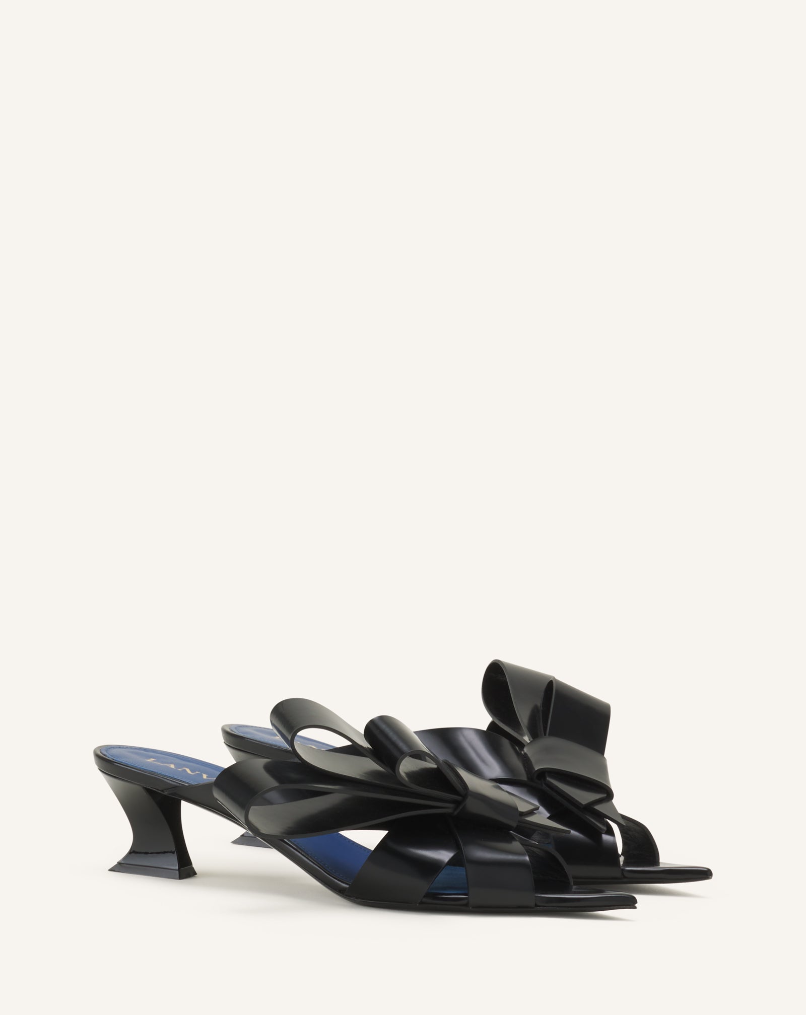 MULE À TALON CADEAU EN CUIR