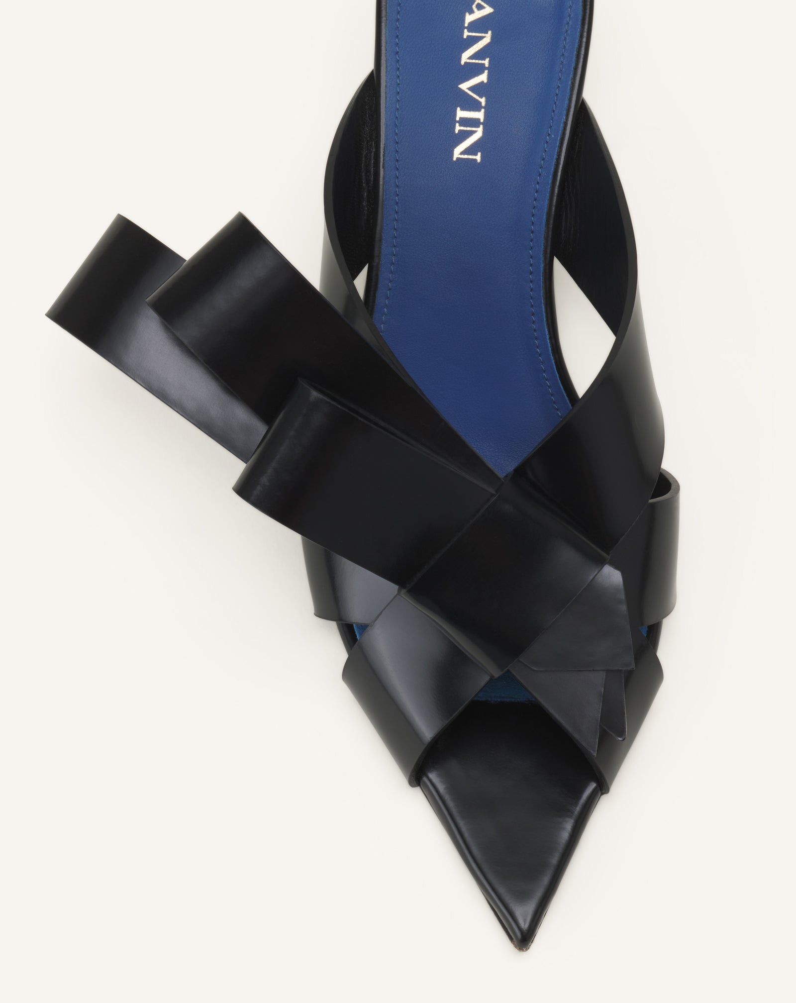 MULE À TALON CADEAU EN CUIR