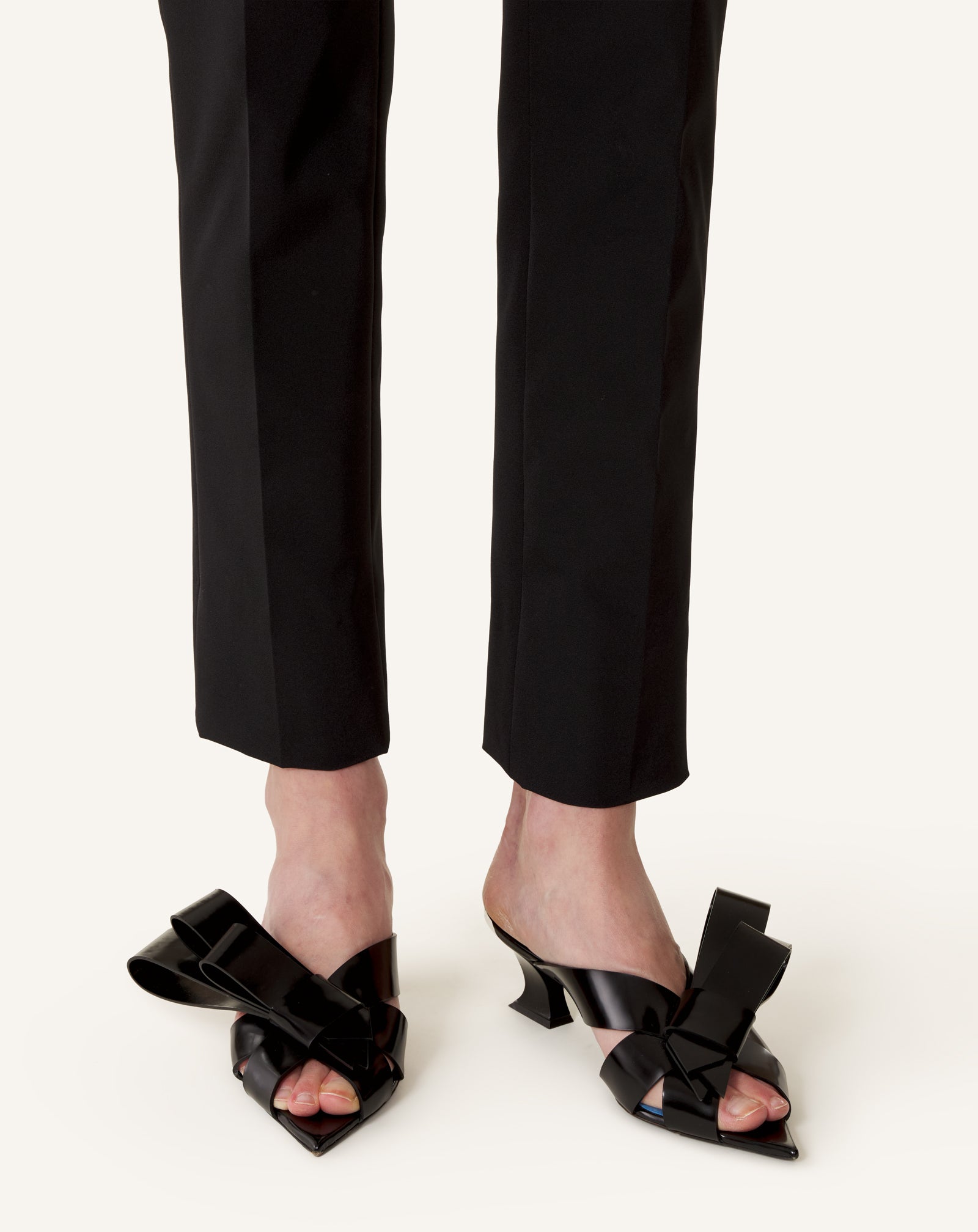 MULE À TALON CADEAU EN CUIR