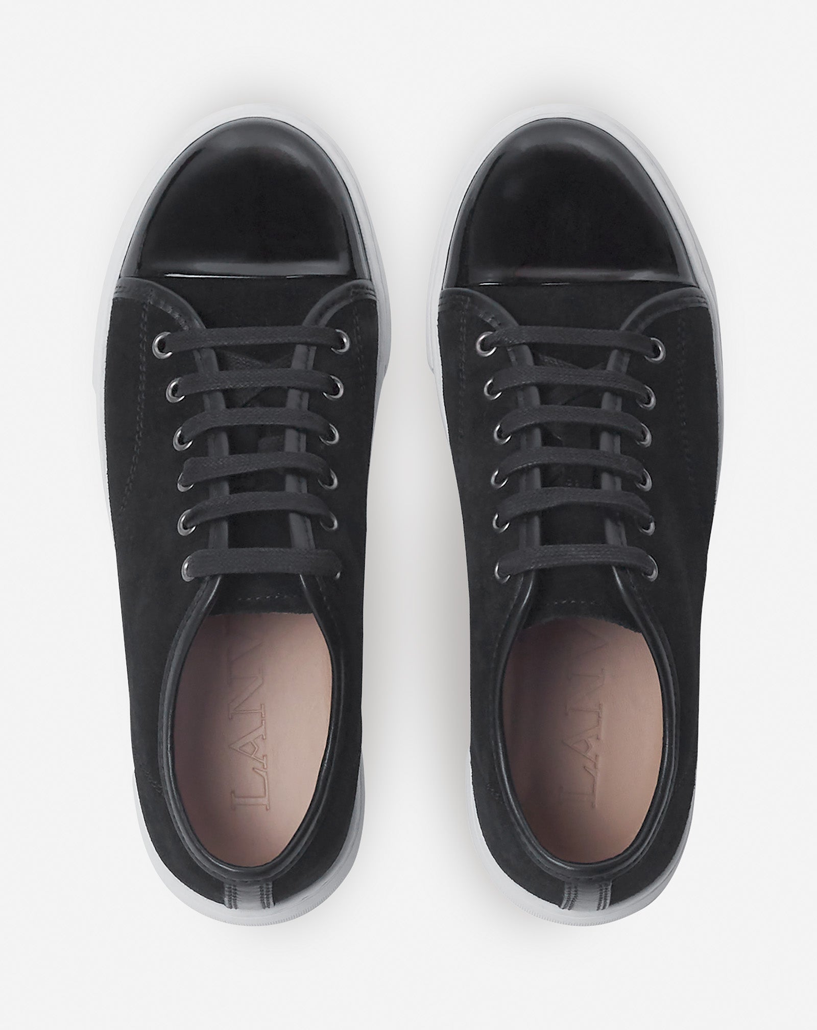 スニーカー LANVIN Women Sneakers FW SKDBB1 VBAL H24 10 Black Dbb1 Sneakers In Suede And Patent Leather | Lanvin