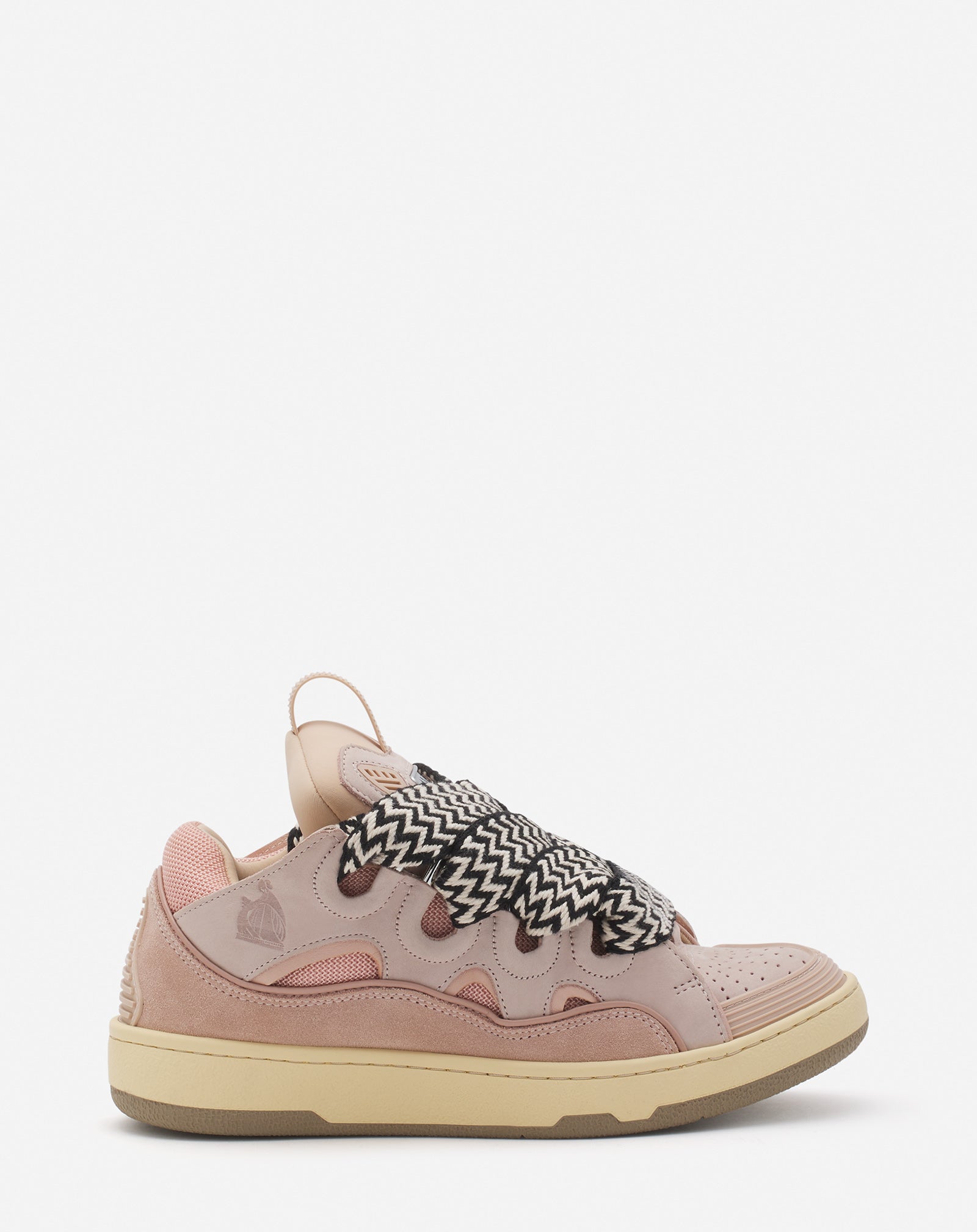 Leather Curb Sneakers | Lanvin