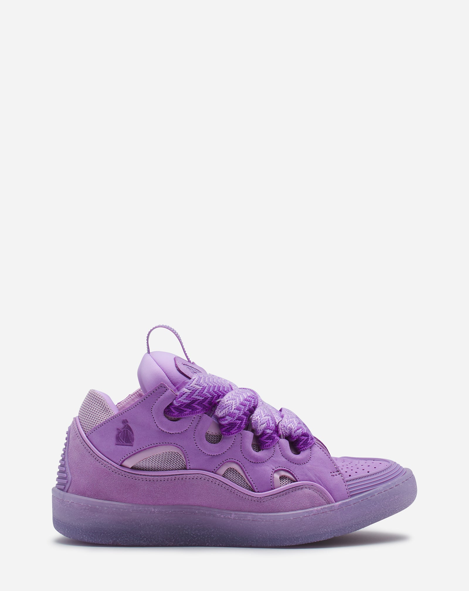 Leather Curb Sneakers | Lanvin