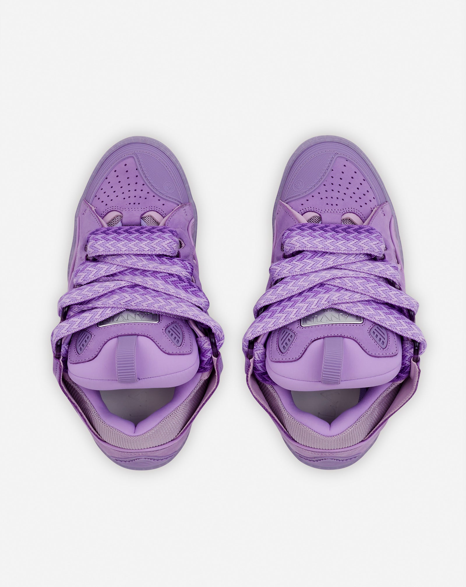 Leather Curb Sneakers | Lanvin