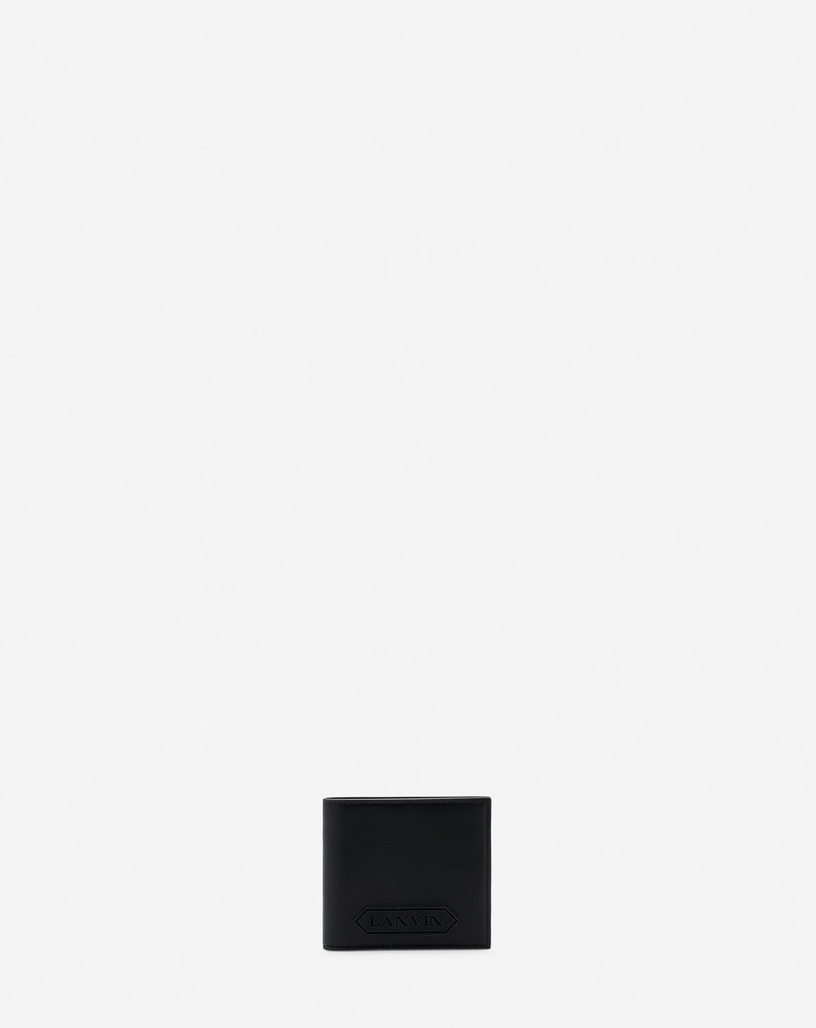 LANVIN SIGNATURE LEATHER WALLET