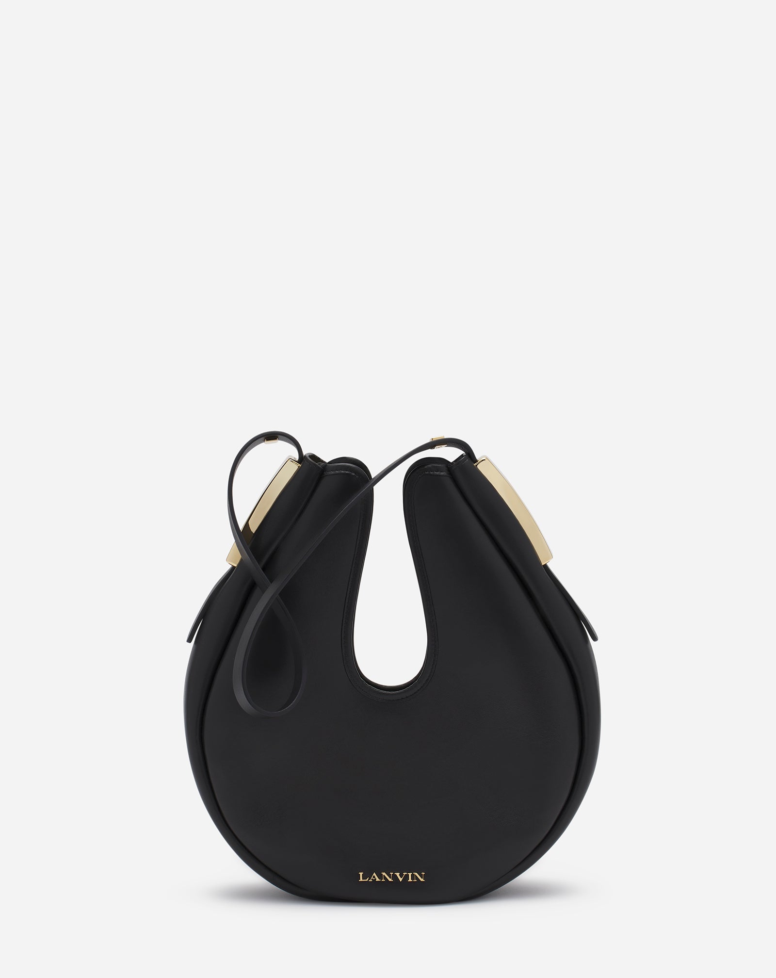 Hobo Cymbal Leather Bag | Lanvin