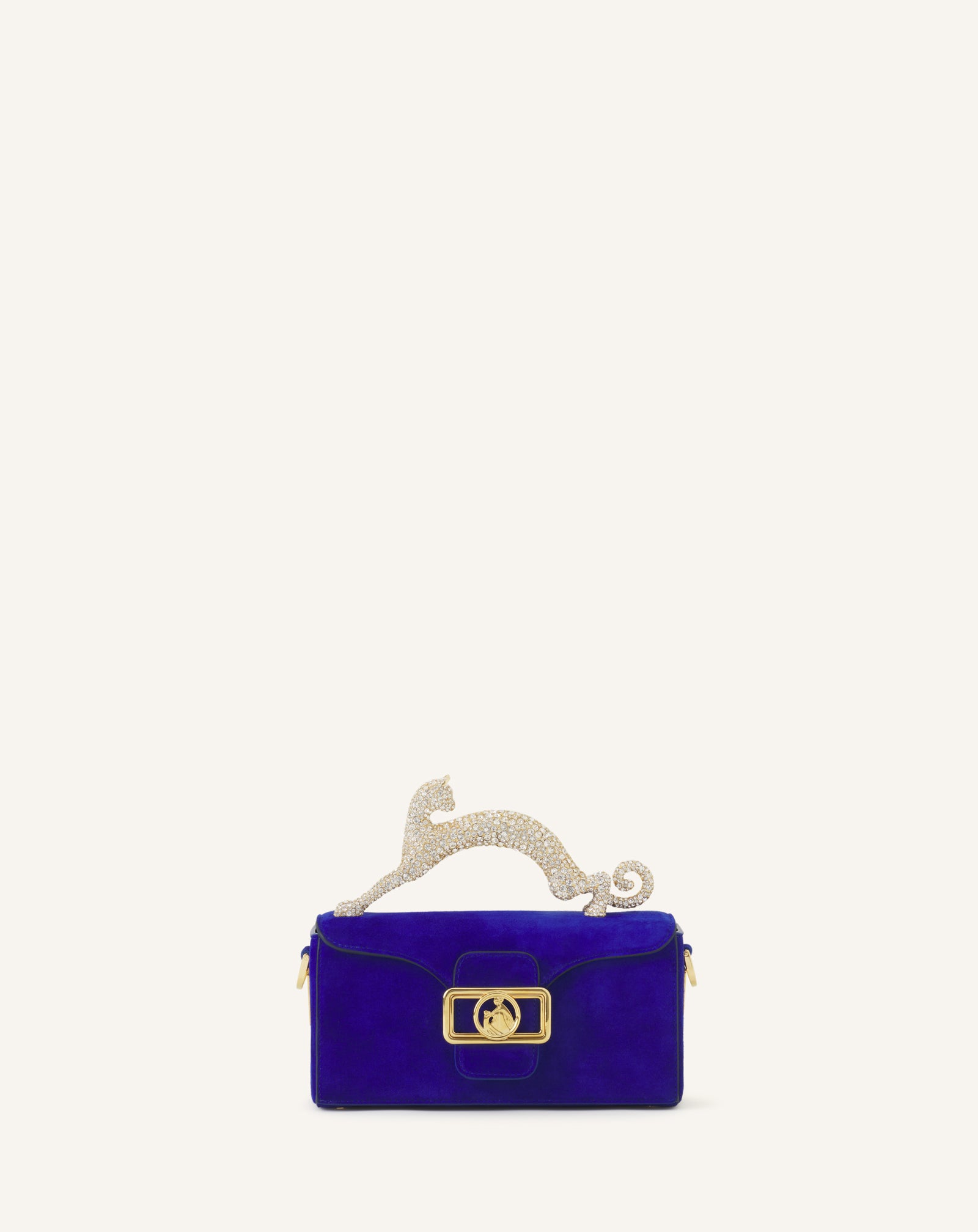 PENCIL CAT NANO BAG IN LEATHER