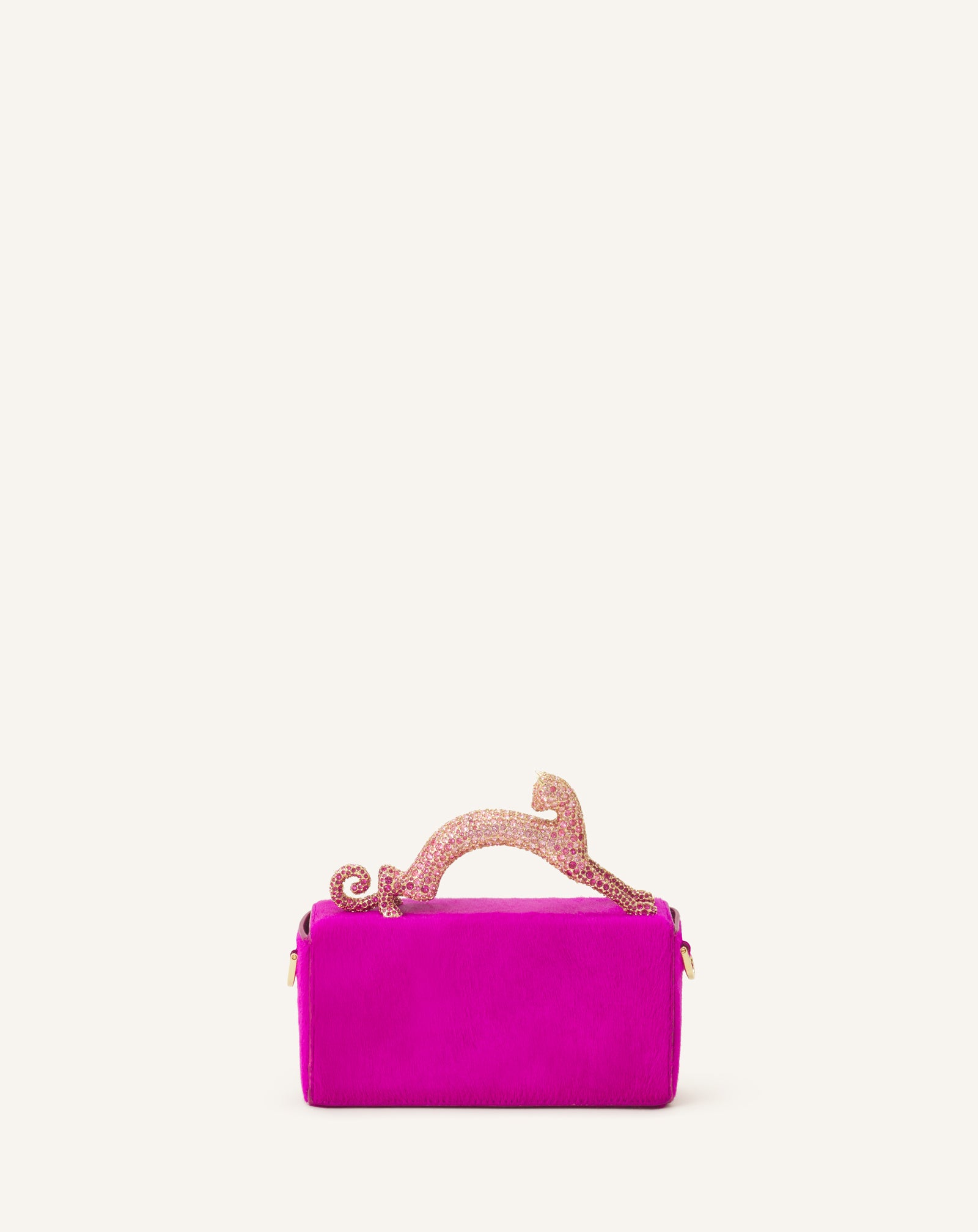 SAC PENCIL CAT NANO EN PONY ET STRASS