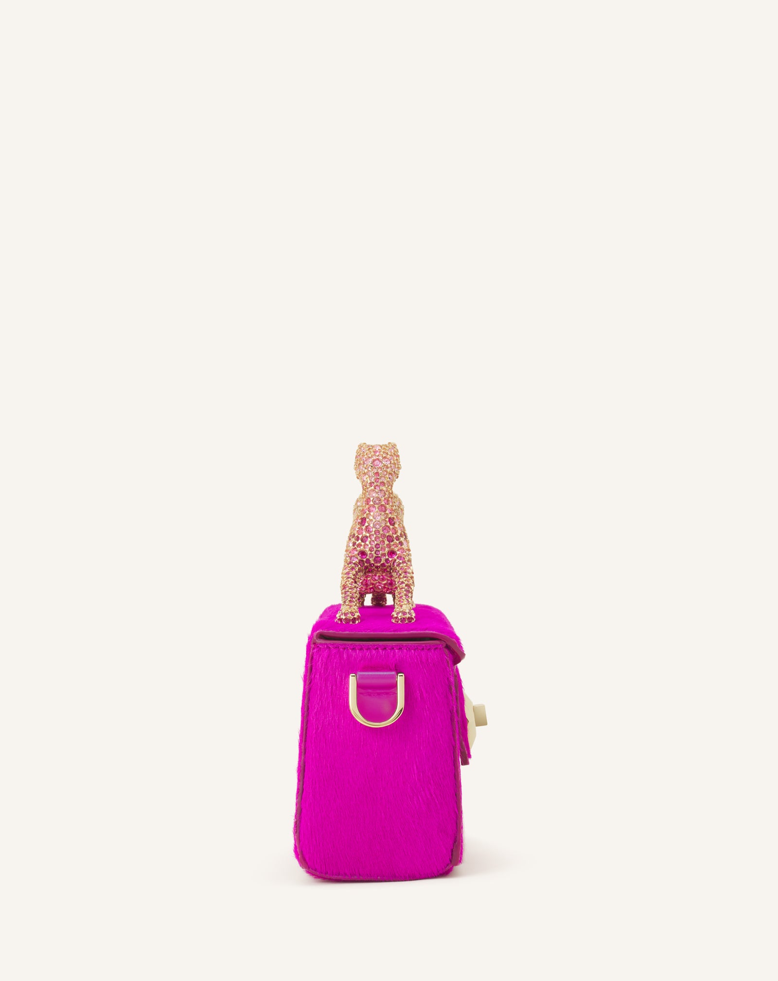 SAC PENCIL CAT NANO EN PONY ET STRASS