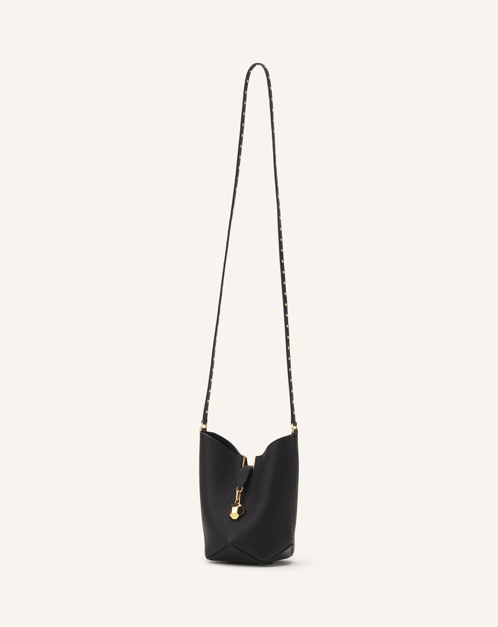 SAC SEAU NANO CATCH BY LANVIN EN CUIR NOIR