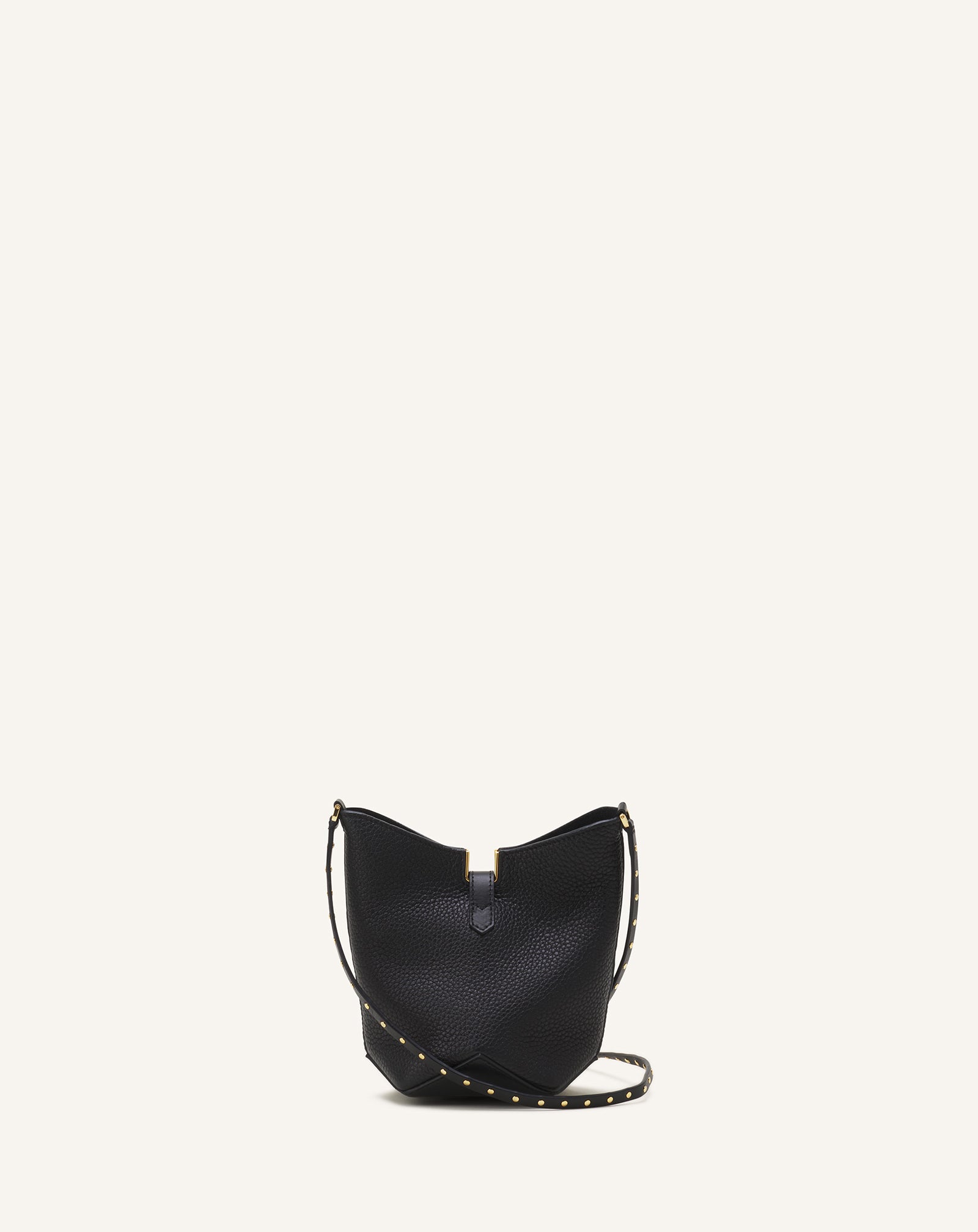 Black Catch Nano By Lanvin Leather Bucket Bag | Lanvin