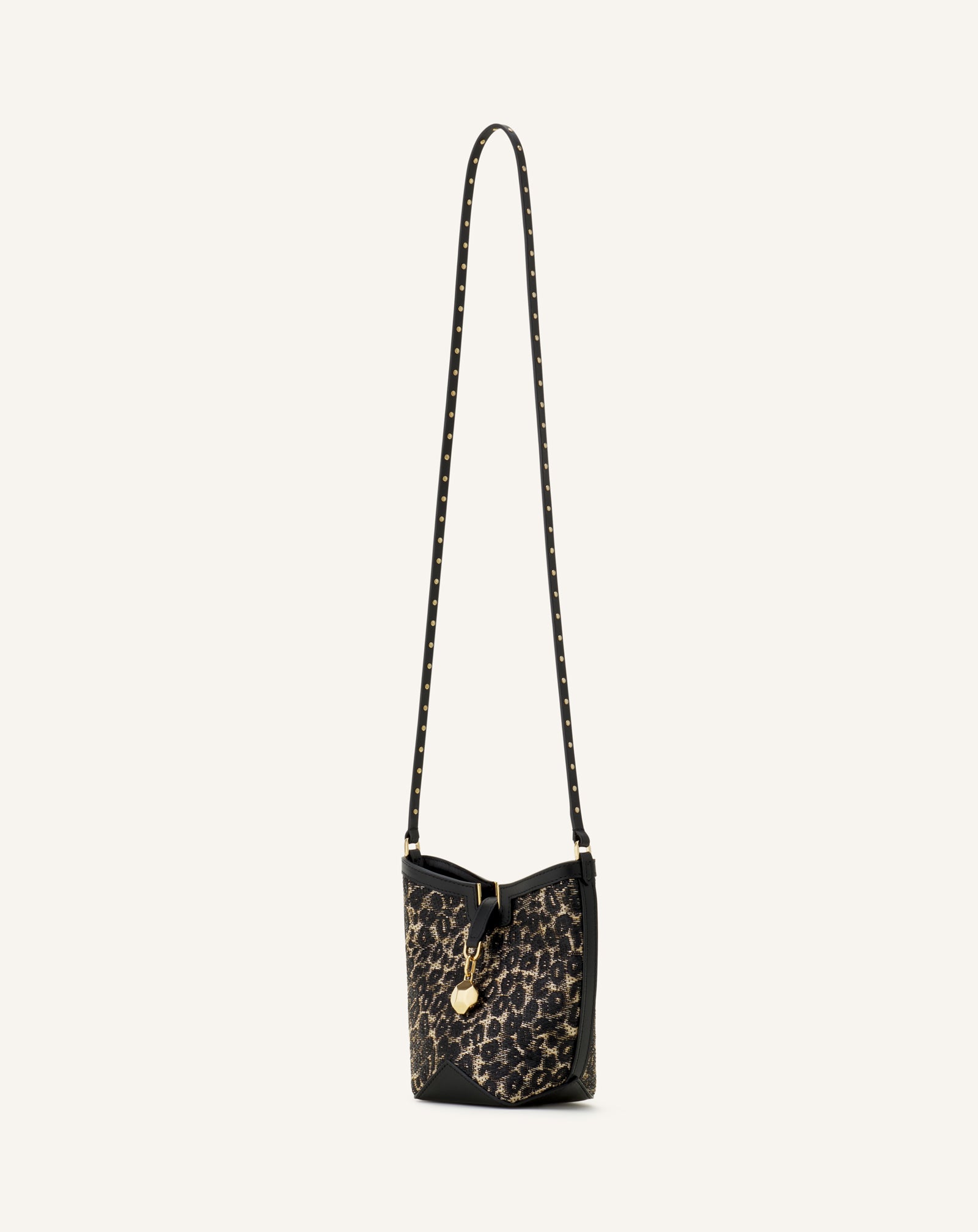 SAC SEAU NANO CATCH BY LANVIN EN RAFIA BEIGE