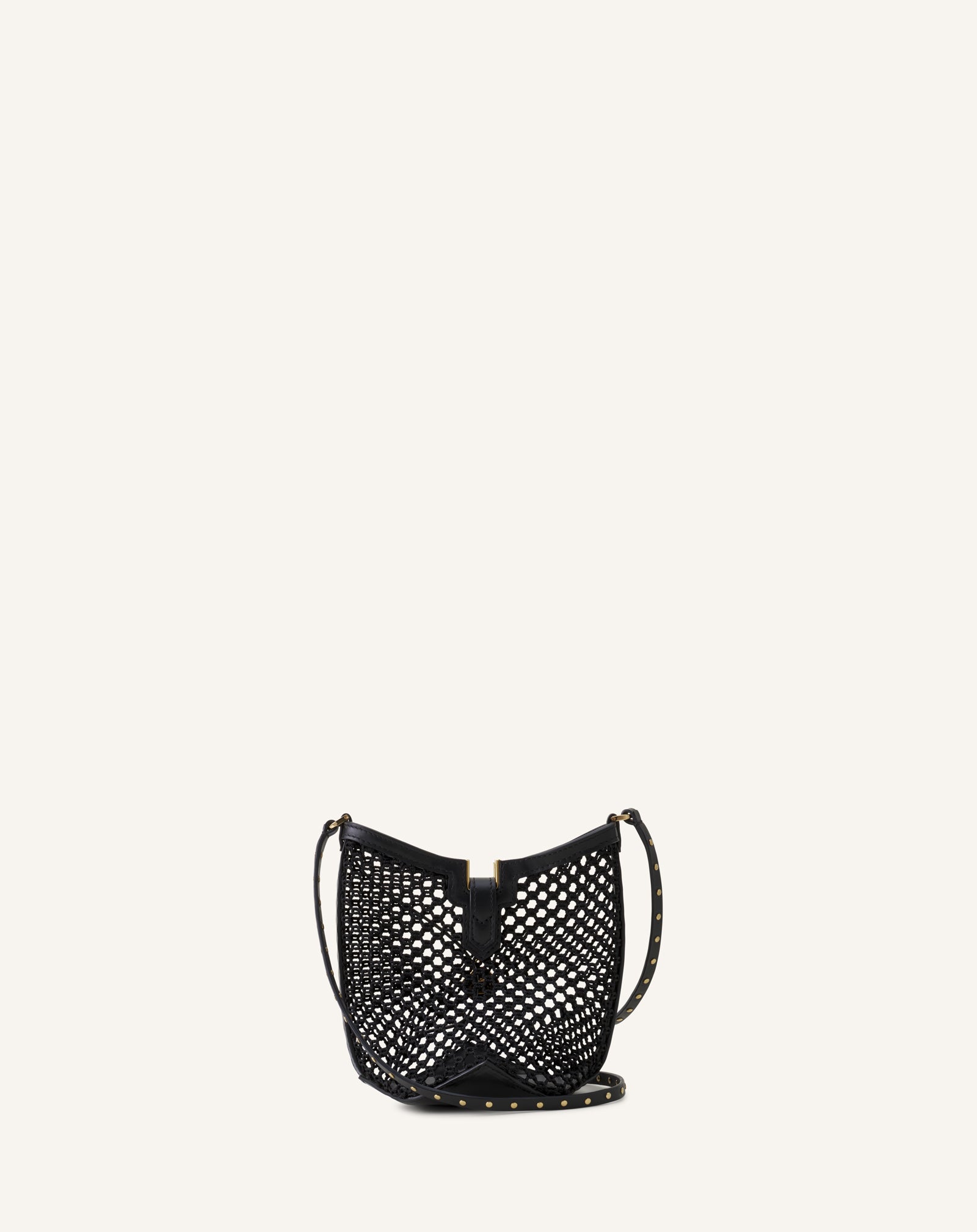 SAC SCEAU CATCH BY LANVIN PM EN FISHNET  BLANC