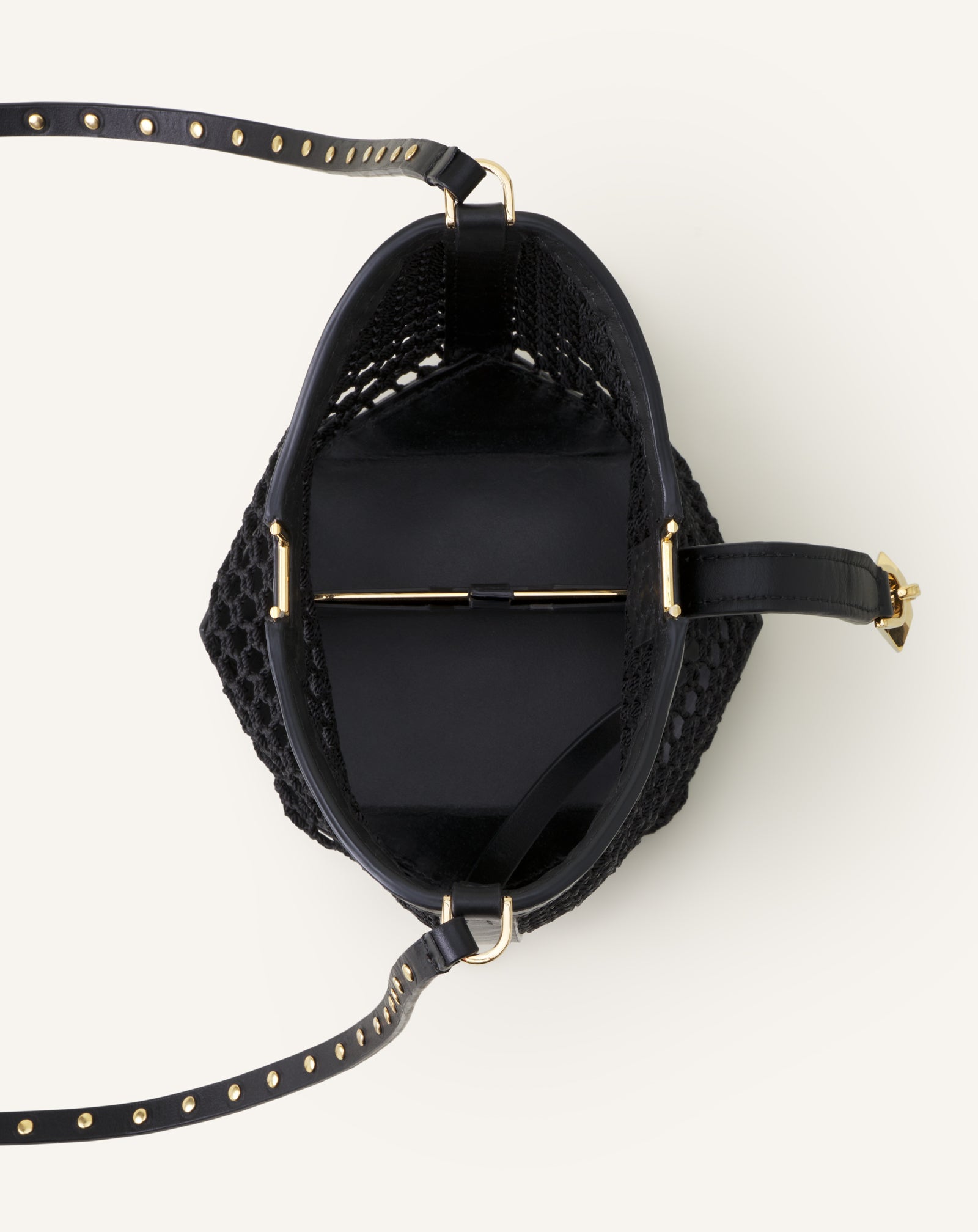 Sac Nano Catch By Lanvin En Fishnet White | Lanvin