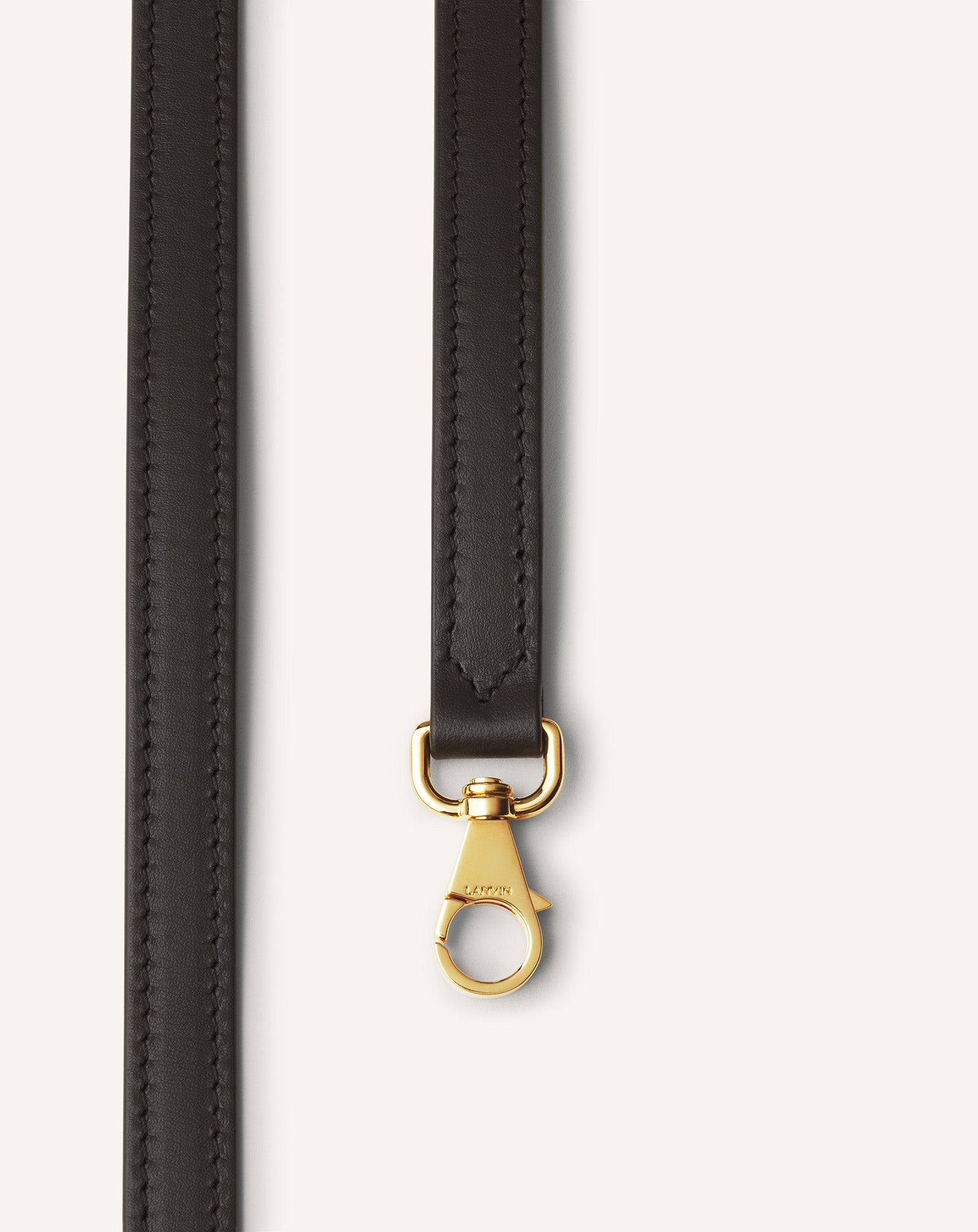 BROWN COMPAGNON ASYMMETRICAL BAG IN SUEDE