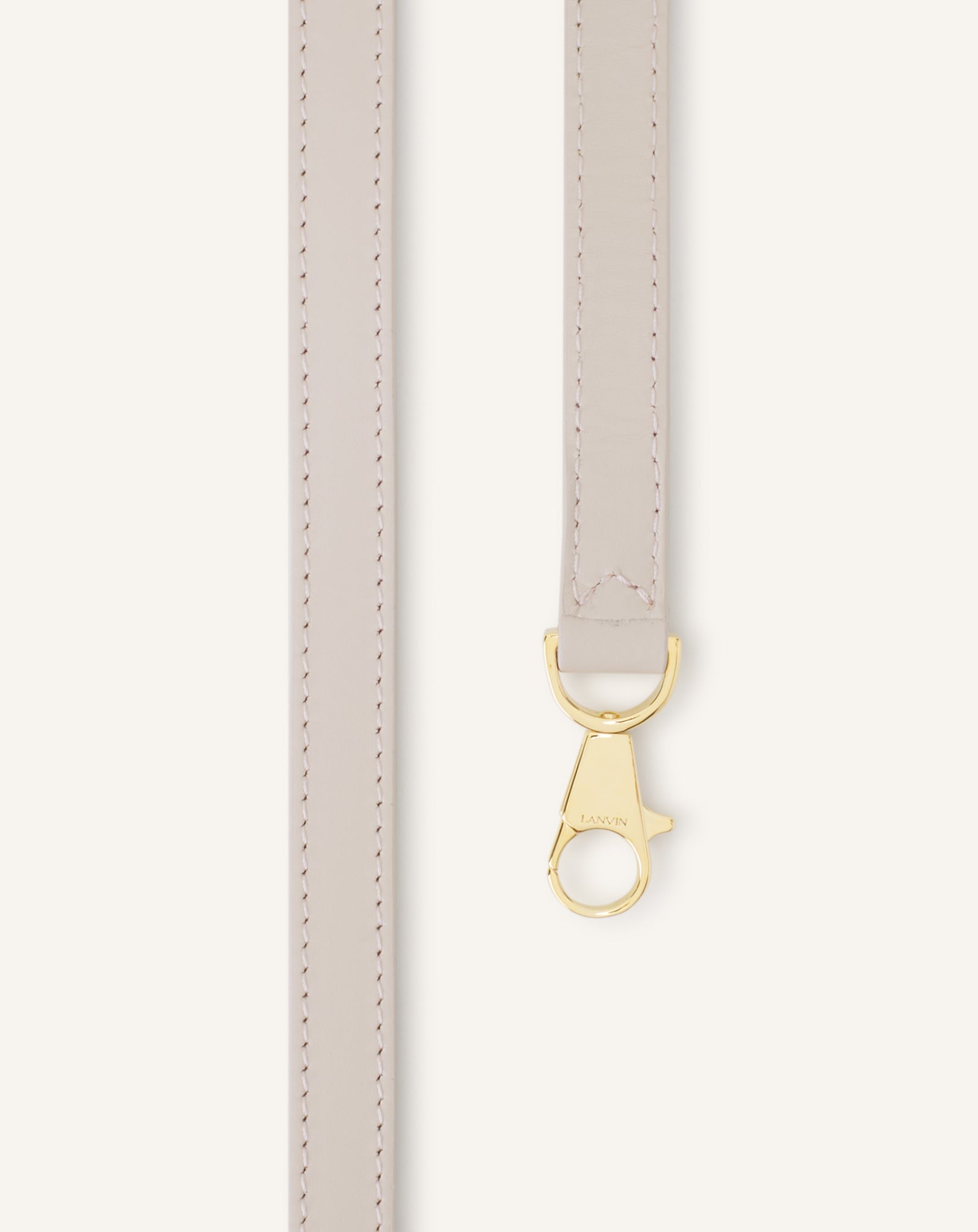 WHITE COMPAGNON BAG IN LEATHER