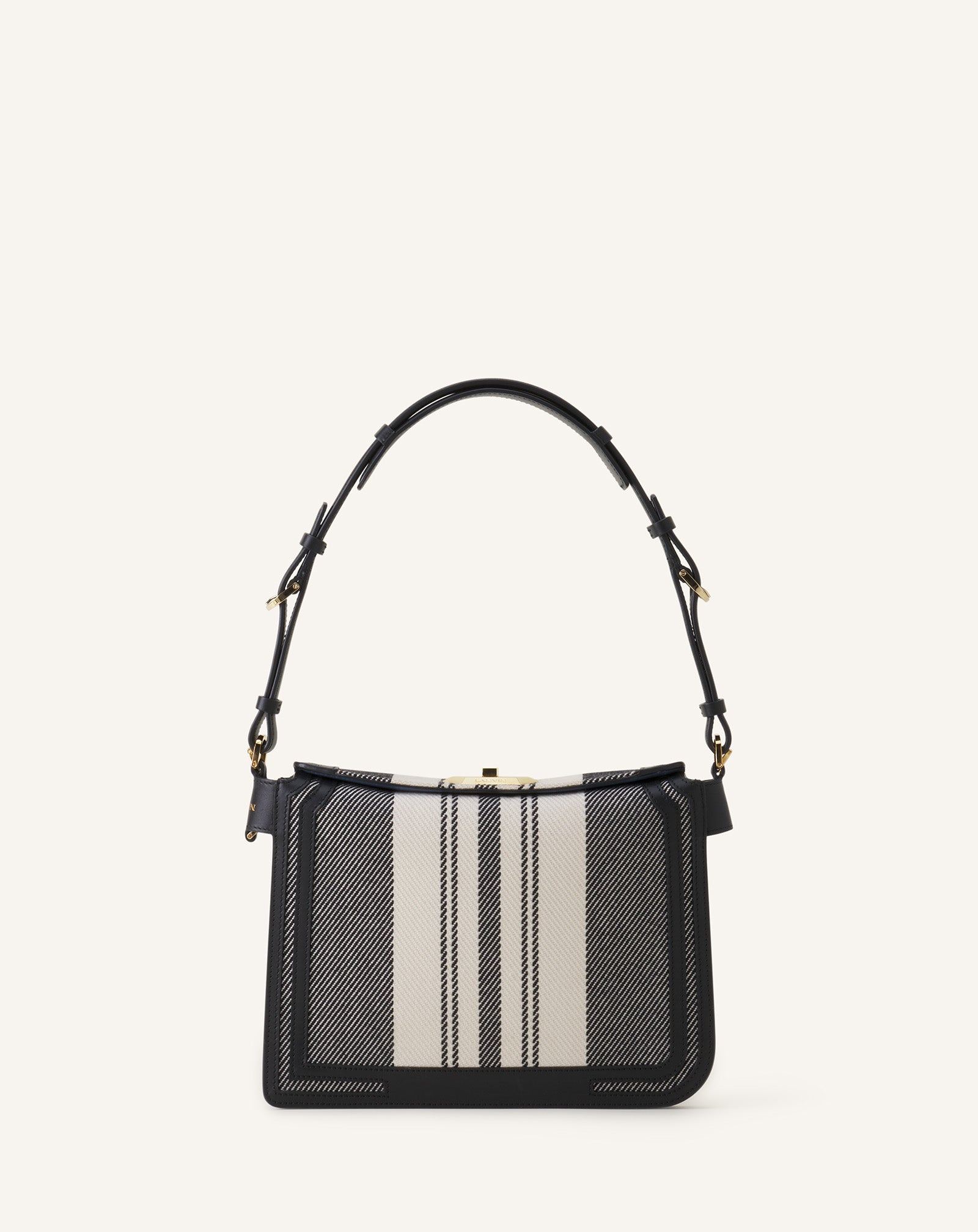 COMPAGNON 20 BAG IN STRIPED CANVAS