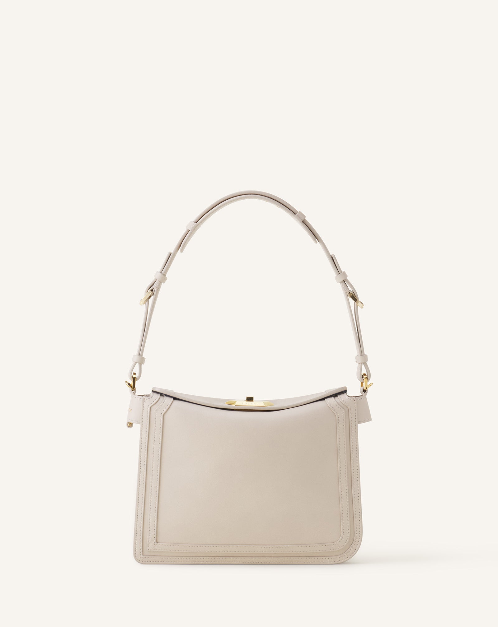 COMPAGNON SMALL ASYMMETRICAL BAG IN LEATHER