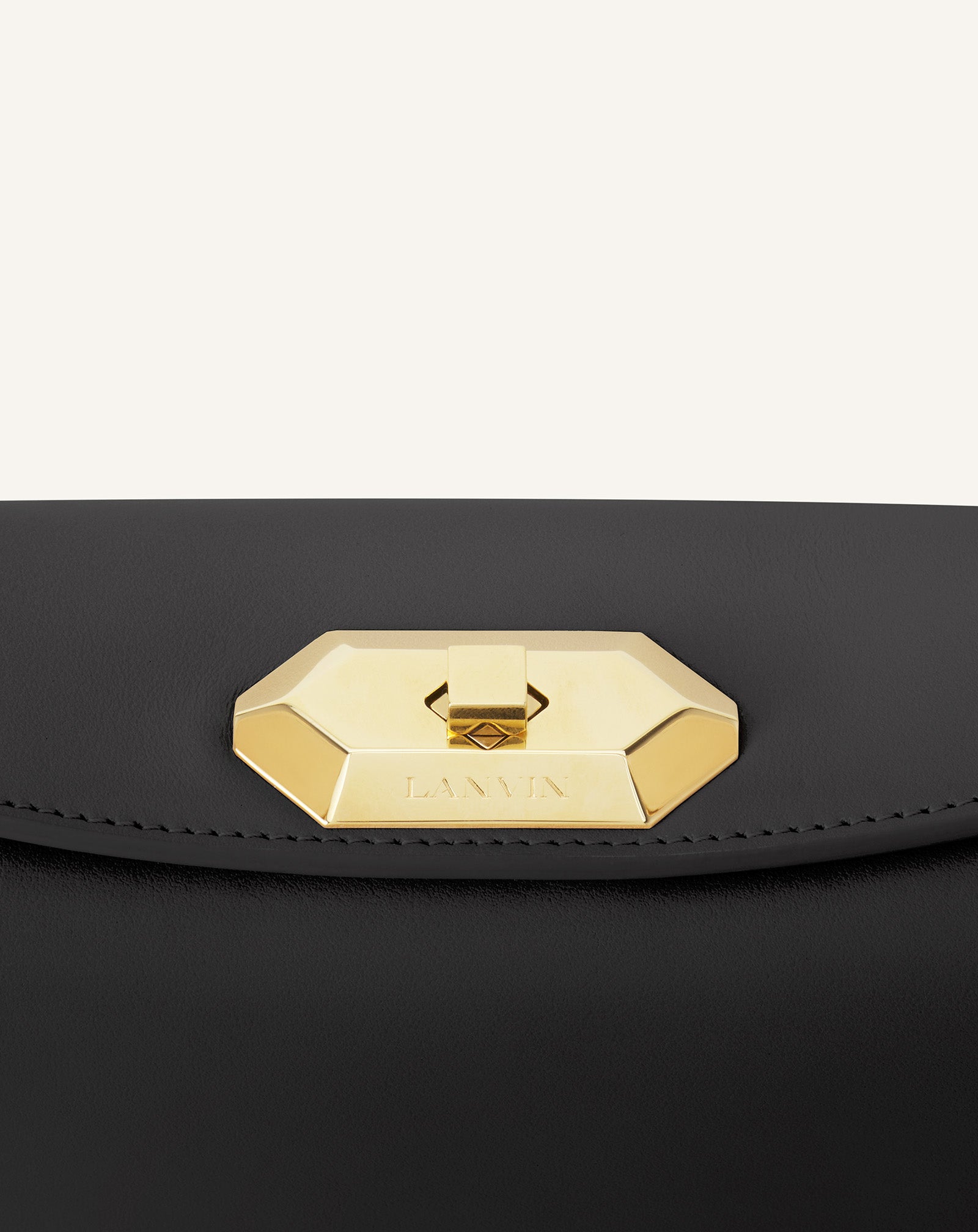 BLACK COMPAGNON 20 BAG IN LEATHER