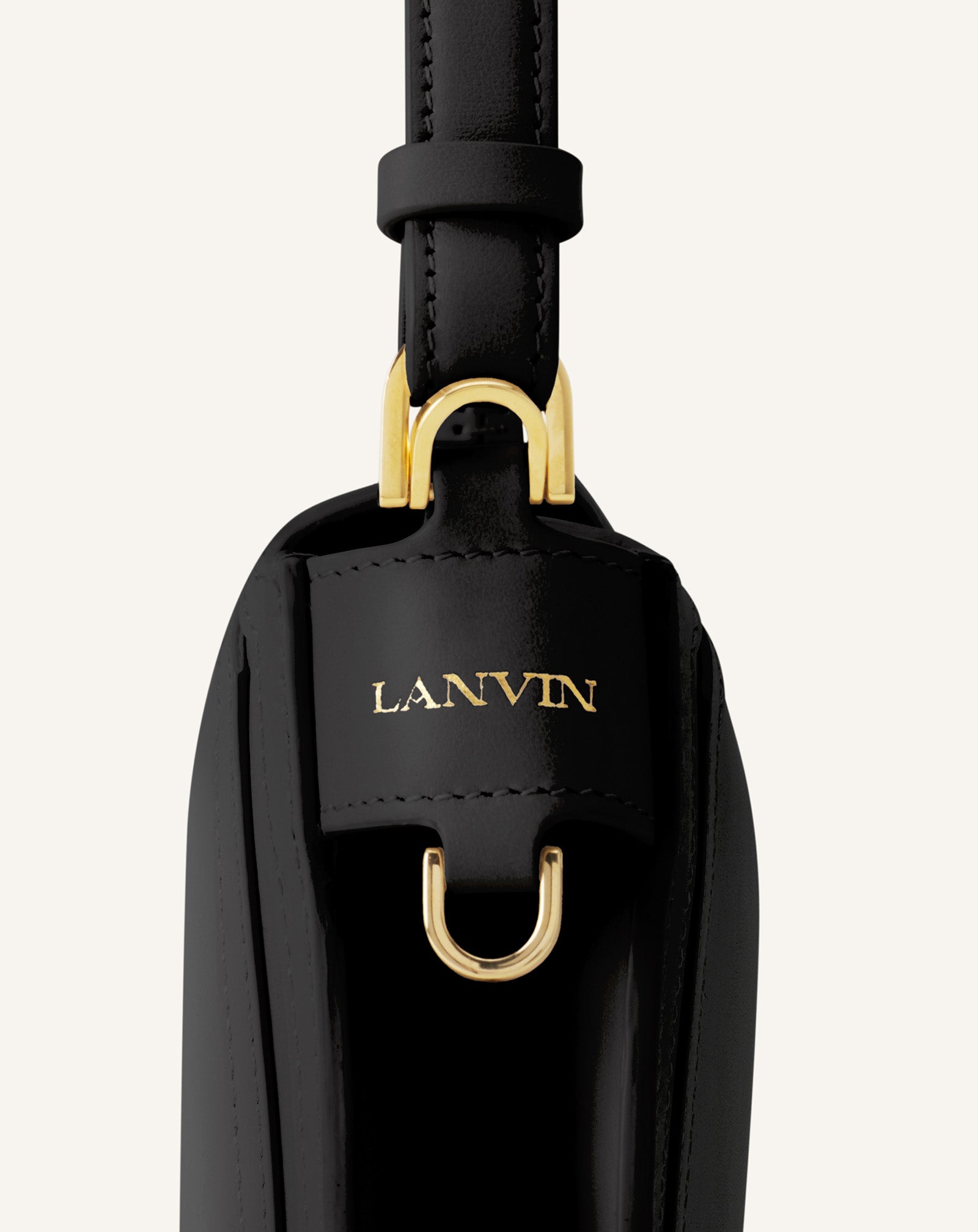 BLACK COMPAGNON 20 BAG IN LEATHER