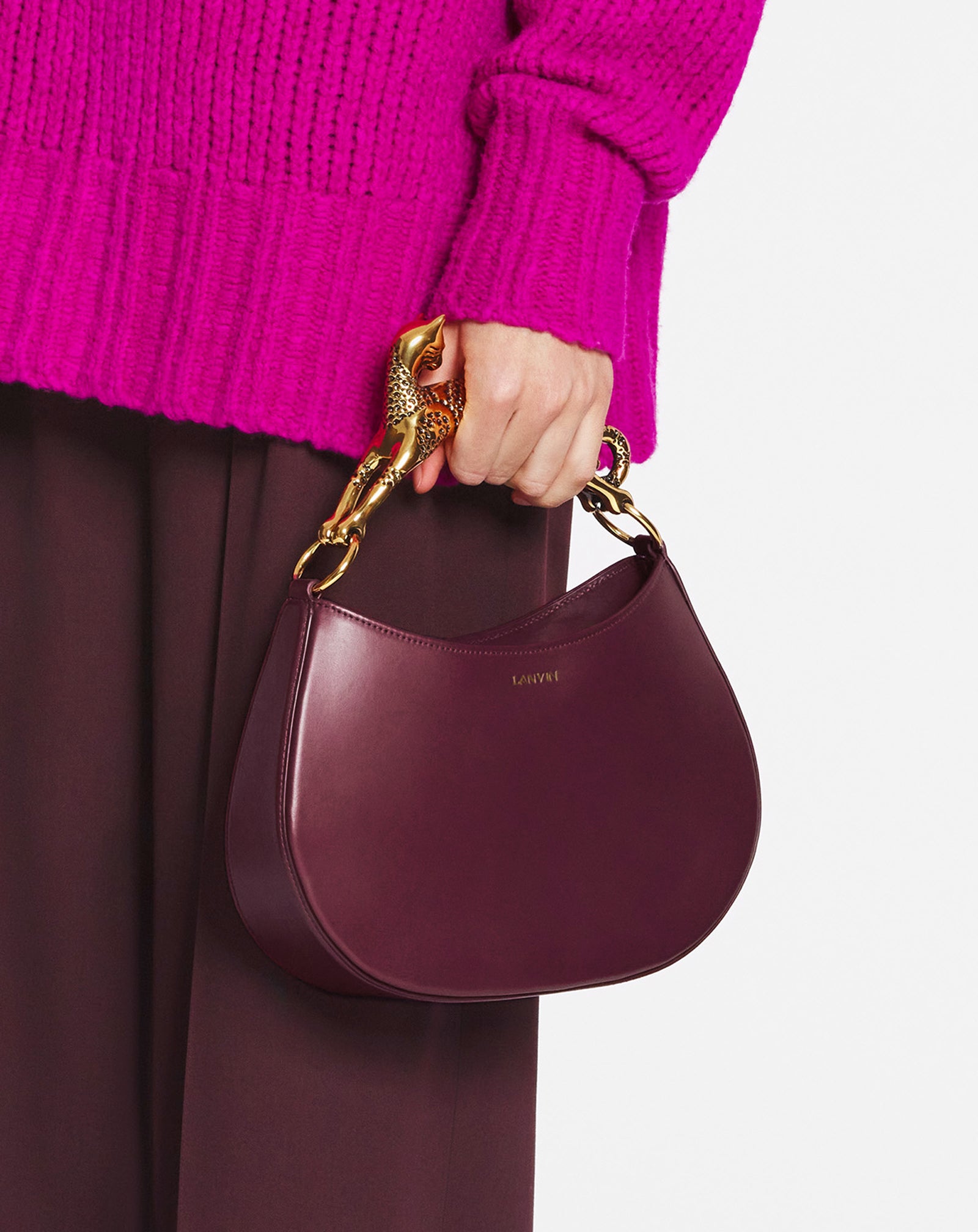 HOBO CAT LEATHER BAG
