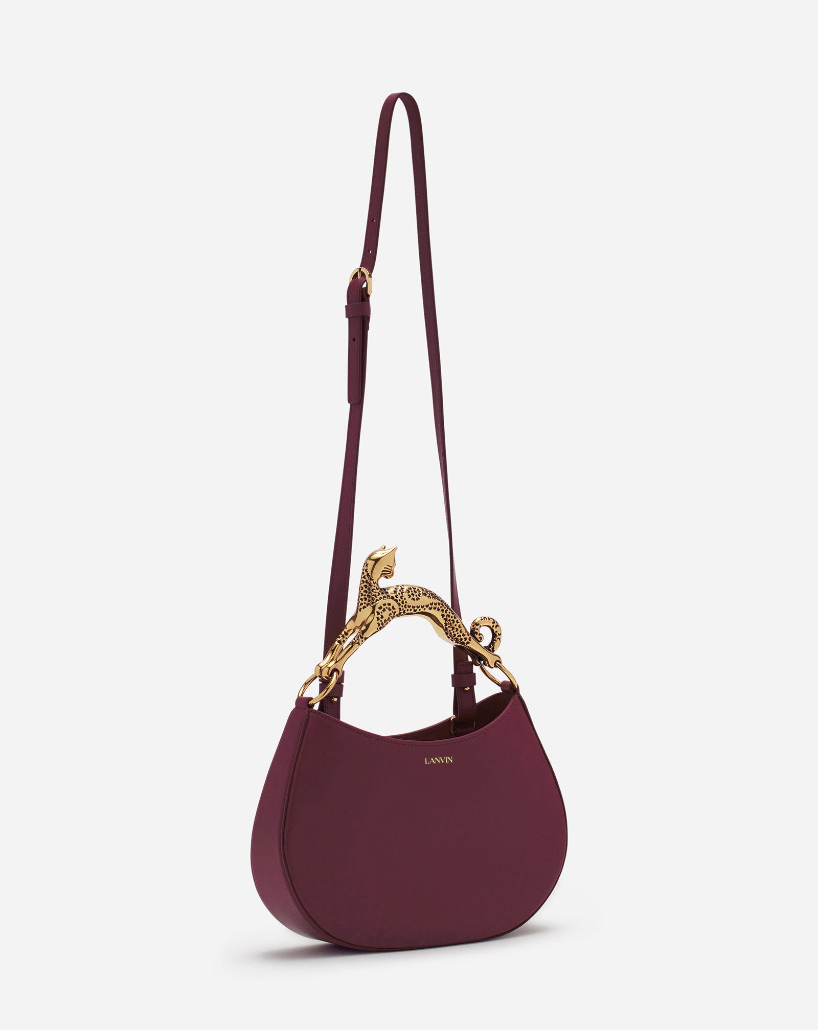 HOBO CAT LEATHER BAG