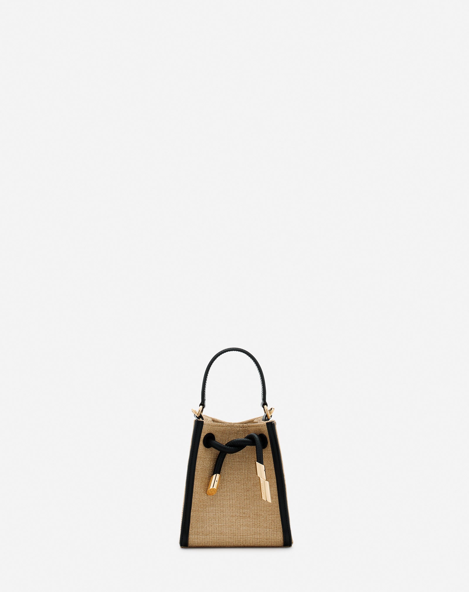 SEQUENCE HOBO NANO RAFFIA BAG