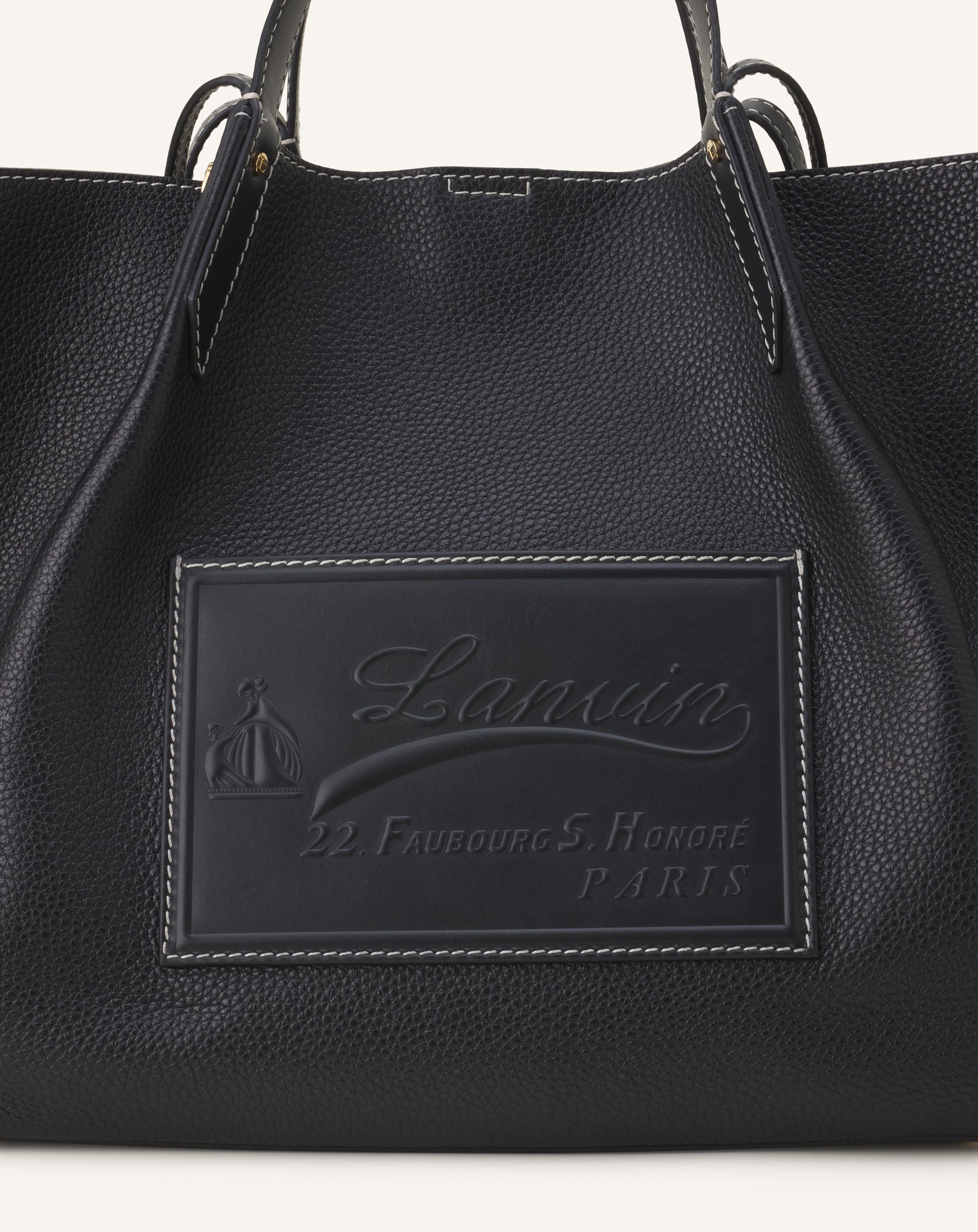 SAC CABAS CATCH BY LANVIN NOIR